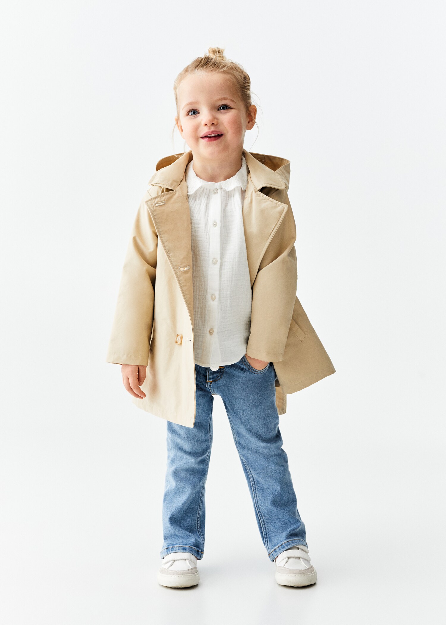 Cheesecloth cotton blouse - General plane
