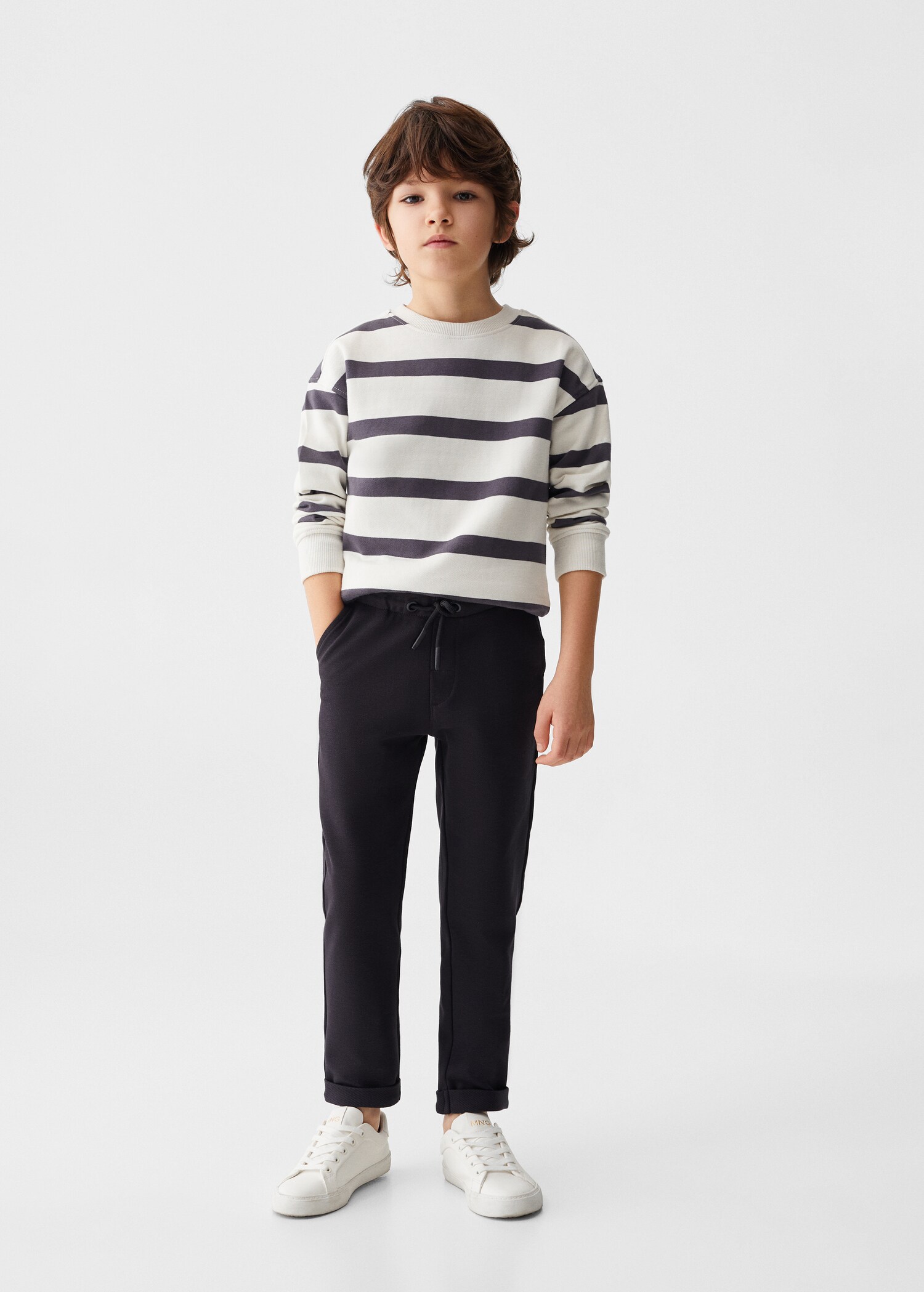 Pantalons jogger cotó - Pla general