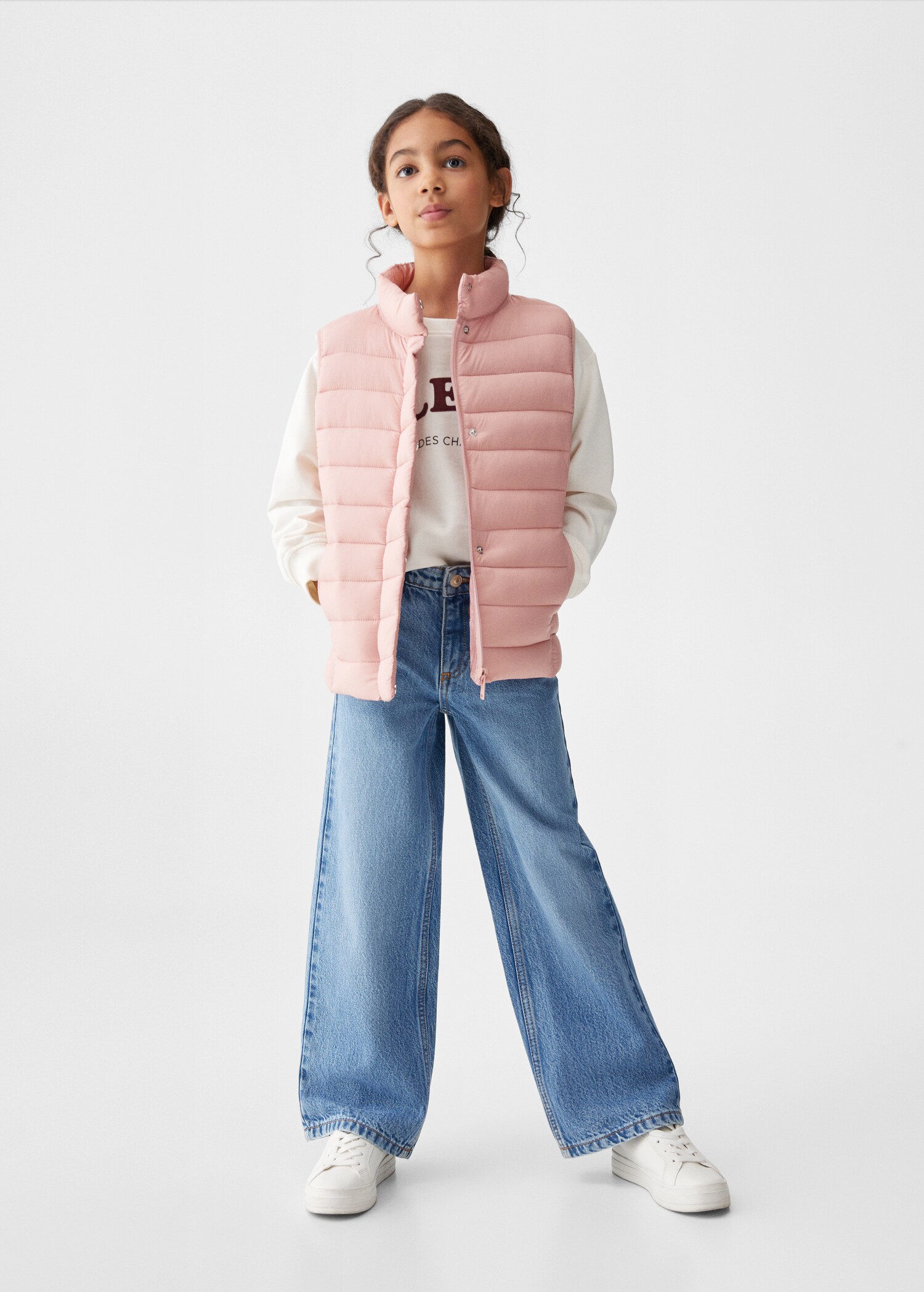 Quilted gilet - General plane