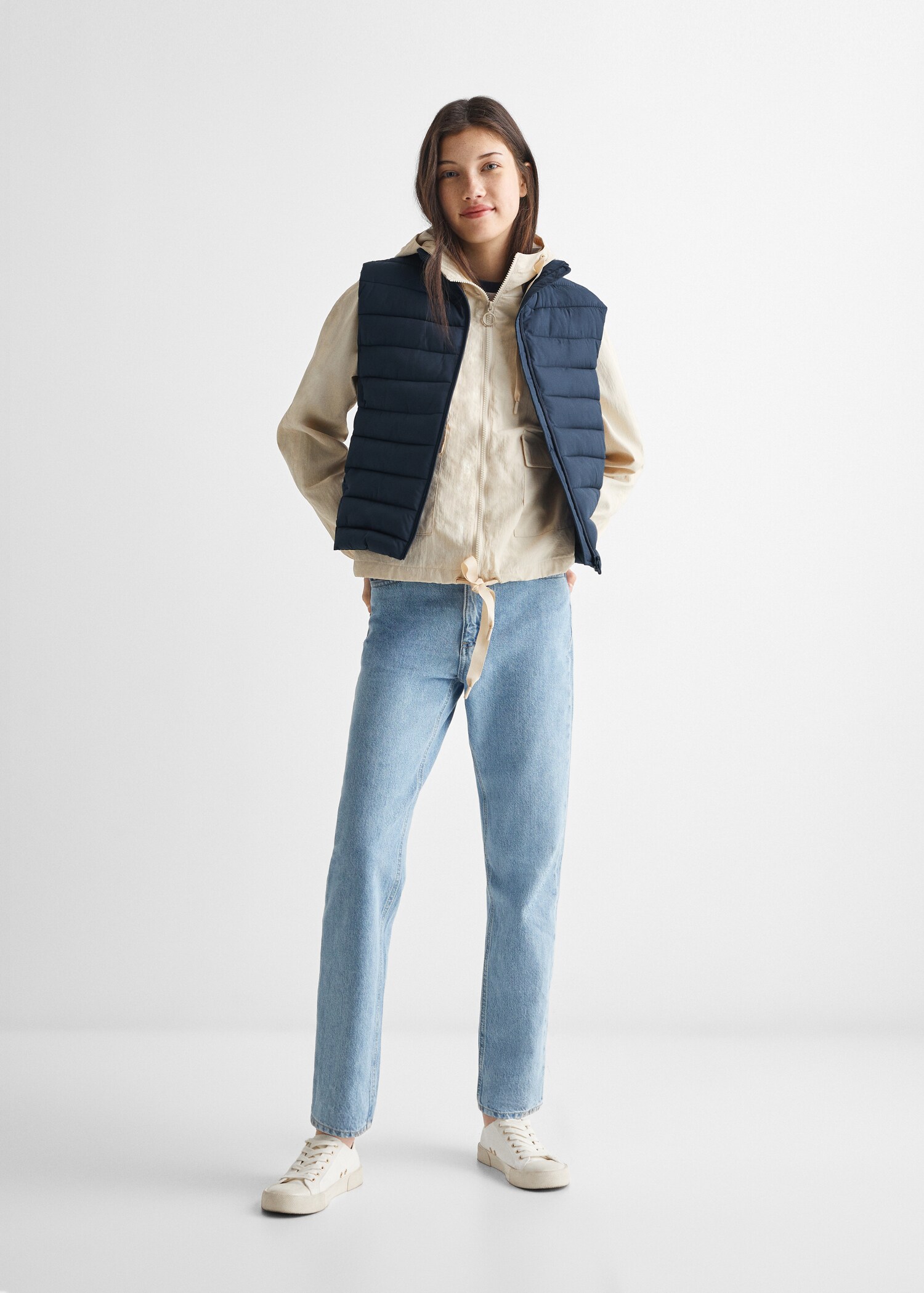 Quilted gilet - General plane