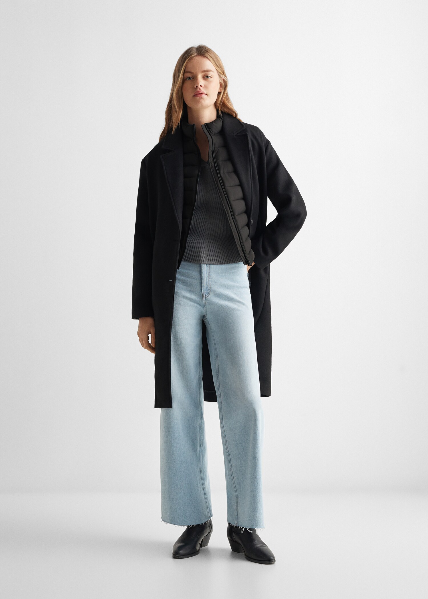 Quilted gilet - General plane