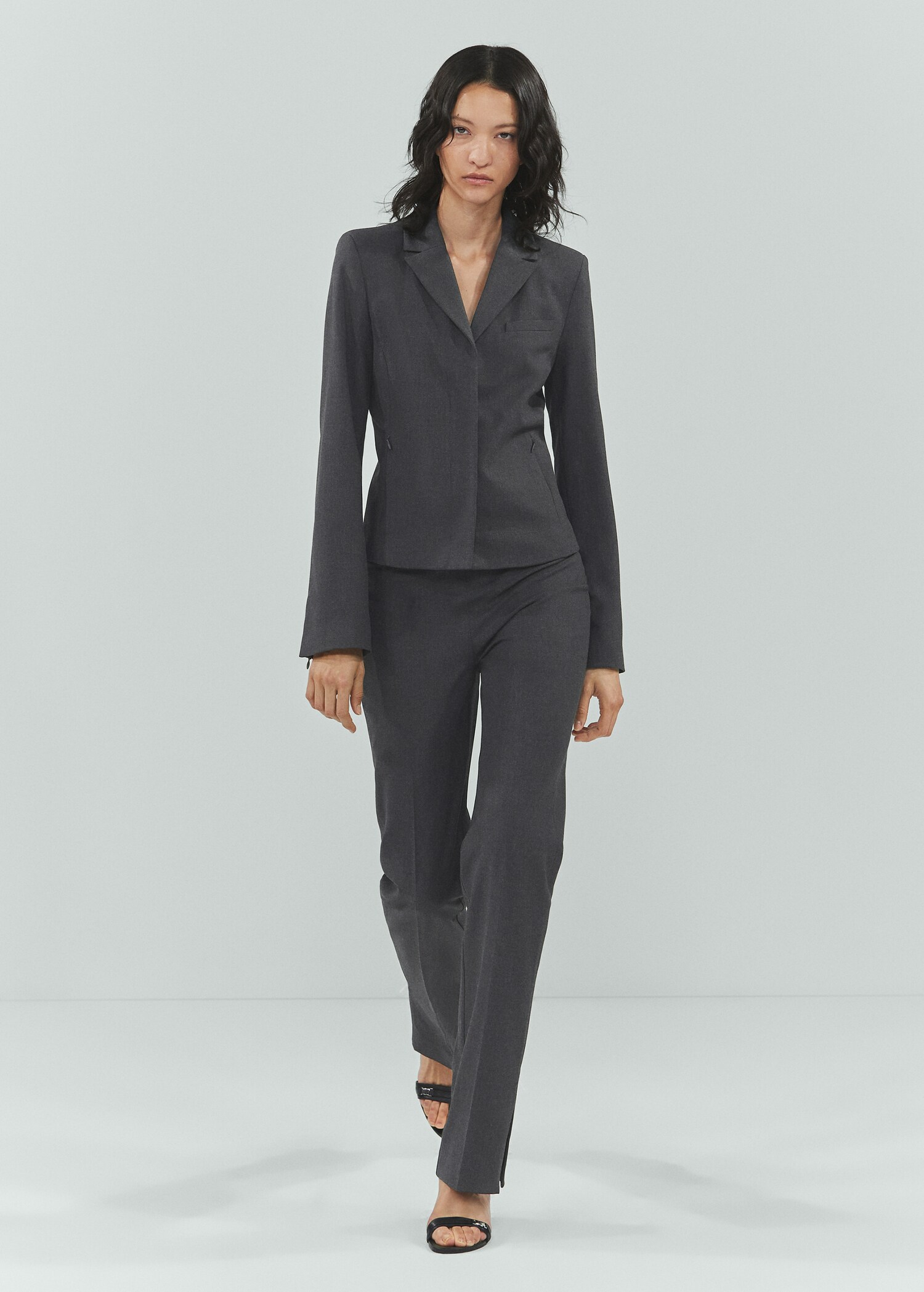 Hose mit seitlichen Zip-Schlitzen - Allgemeine Ansicht
