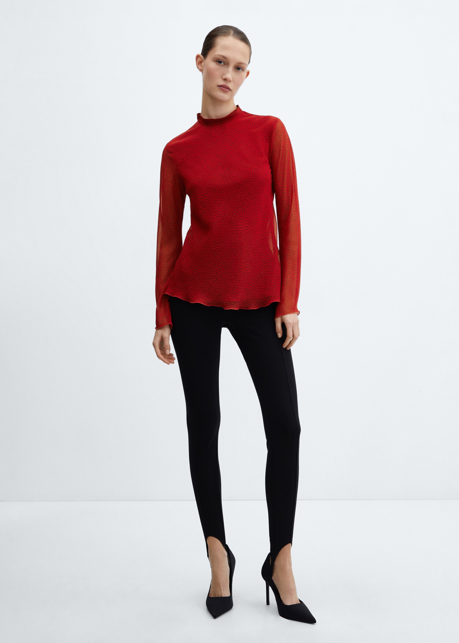 Blouse dos nœud - Plan général