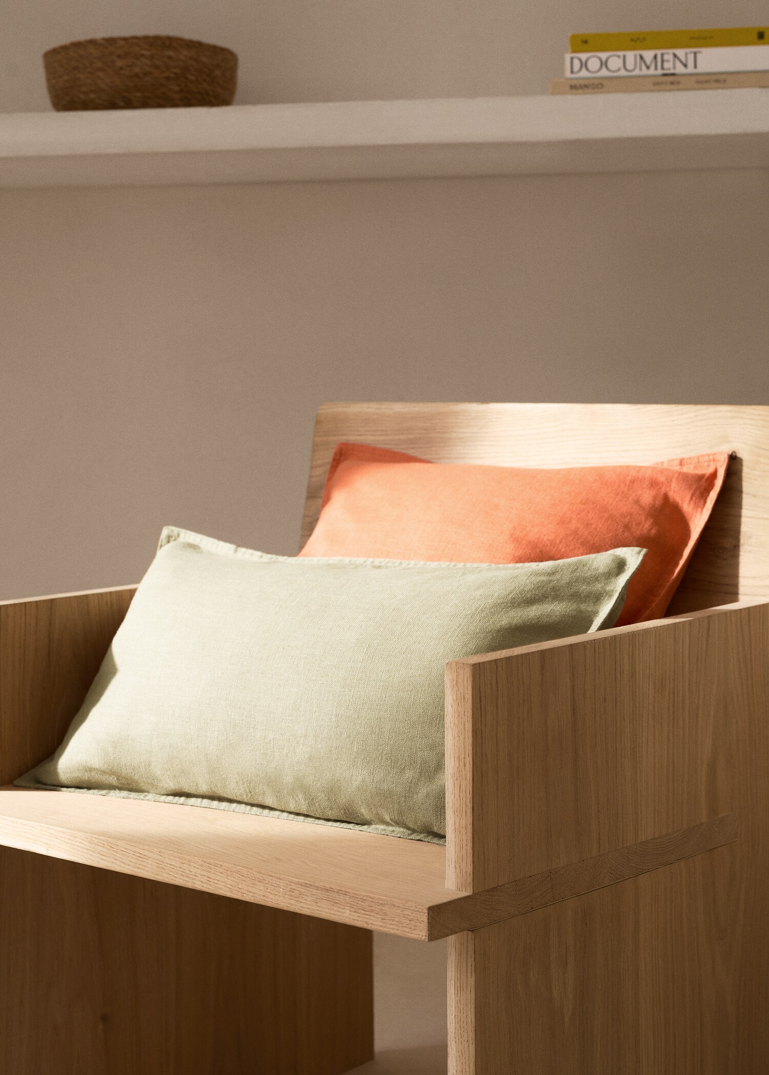 100% linen cushion cover 30x50cm - General plane