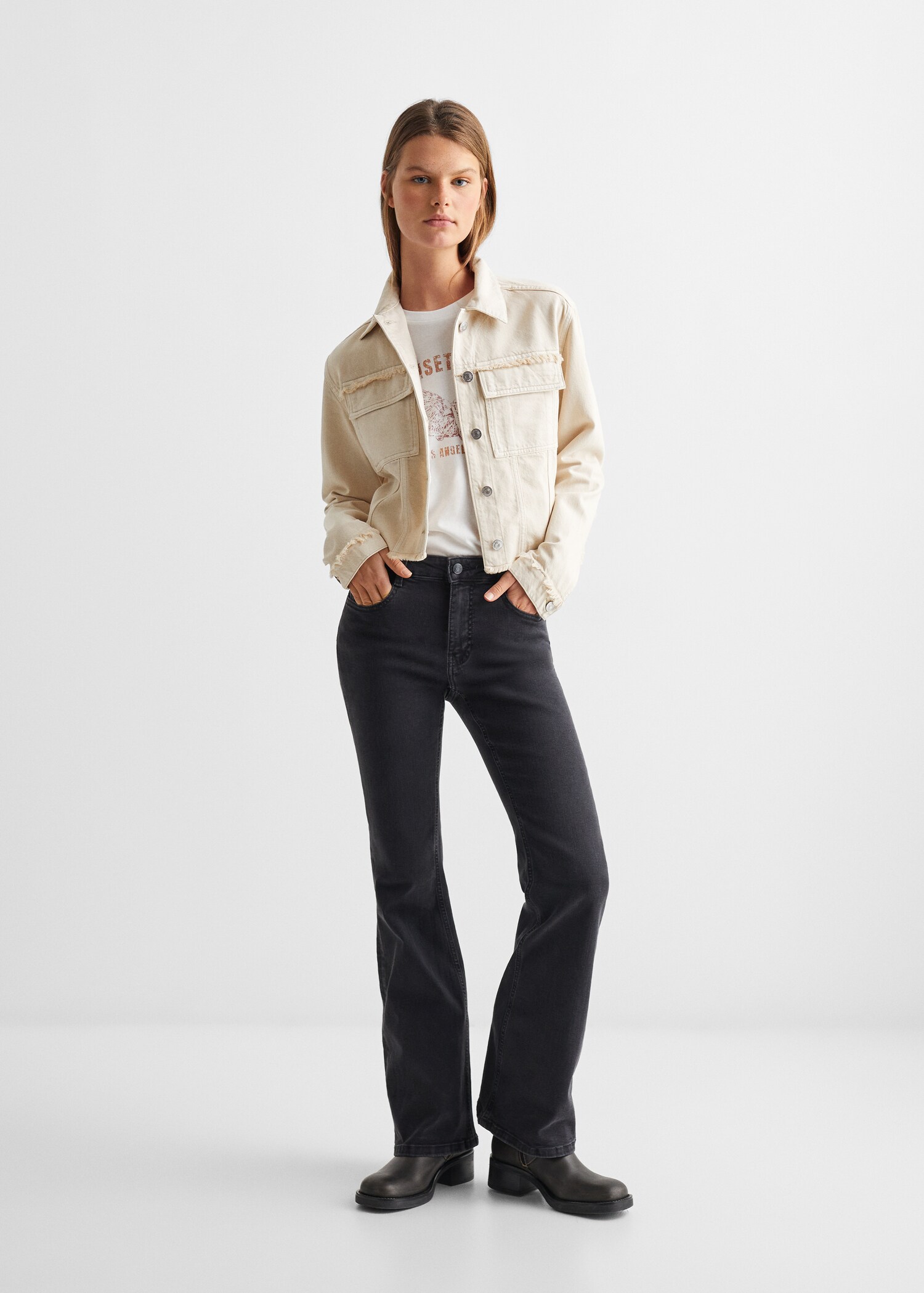 Caçadora texana butxaques - Pla general