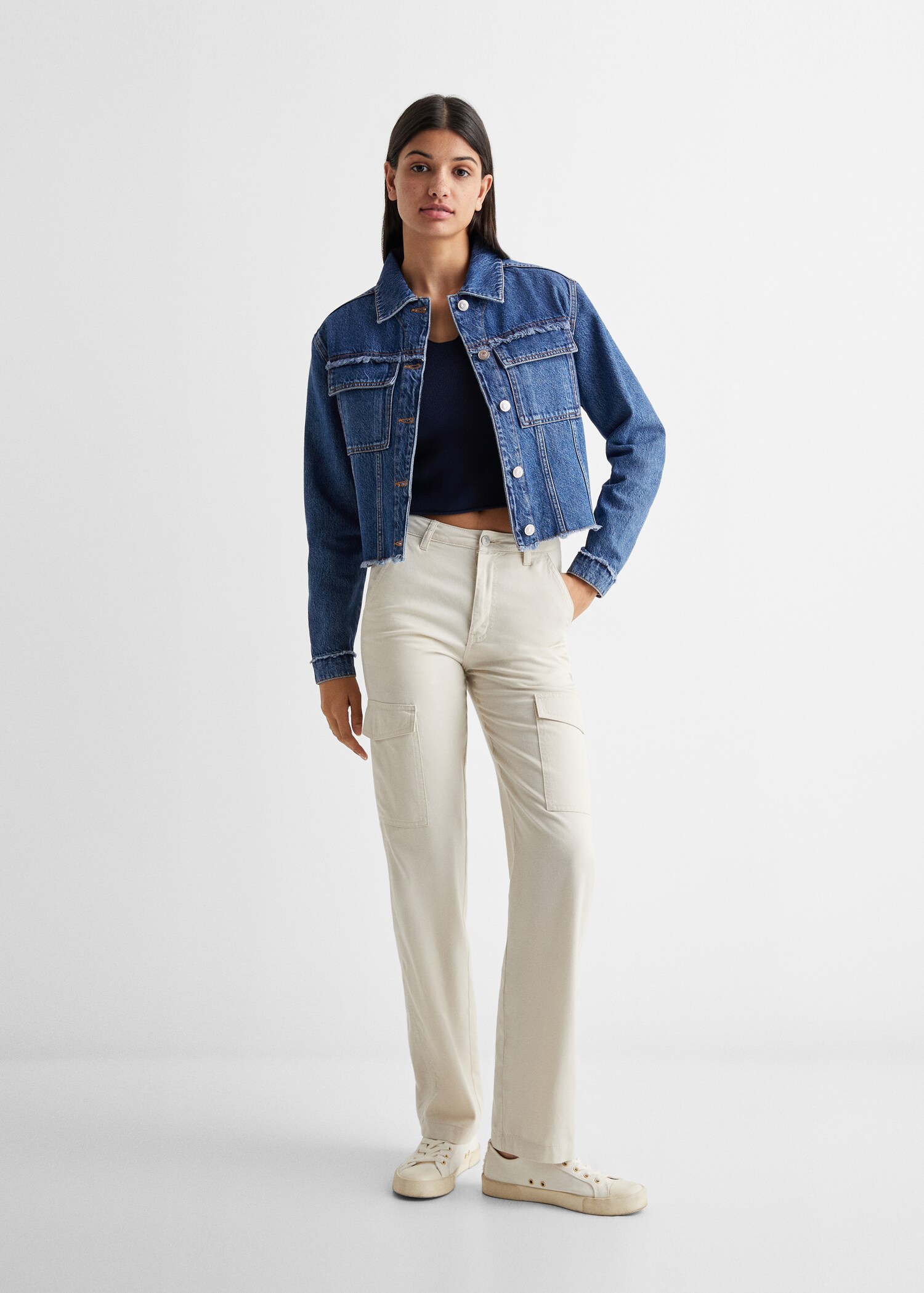 Caçadora texana butxaques - Pla general