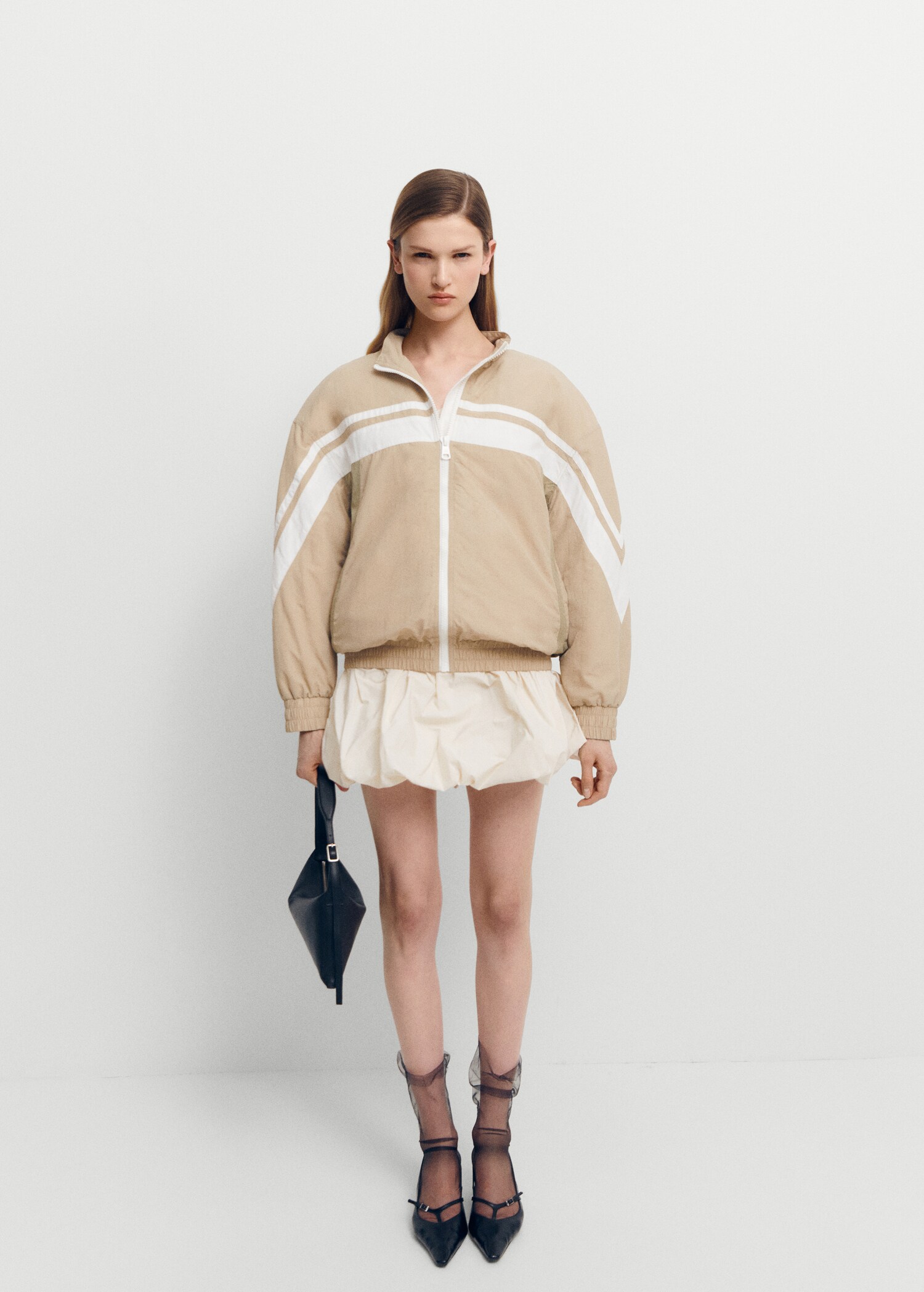 Bomber jacket with padded inner - General plane