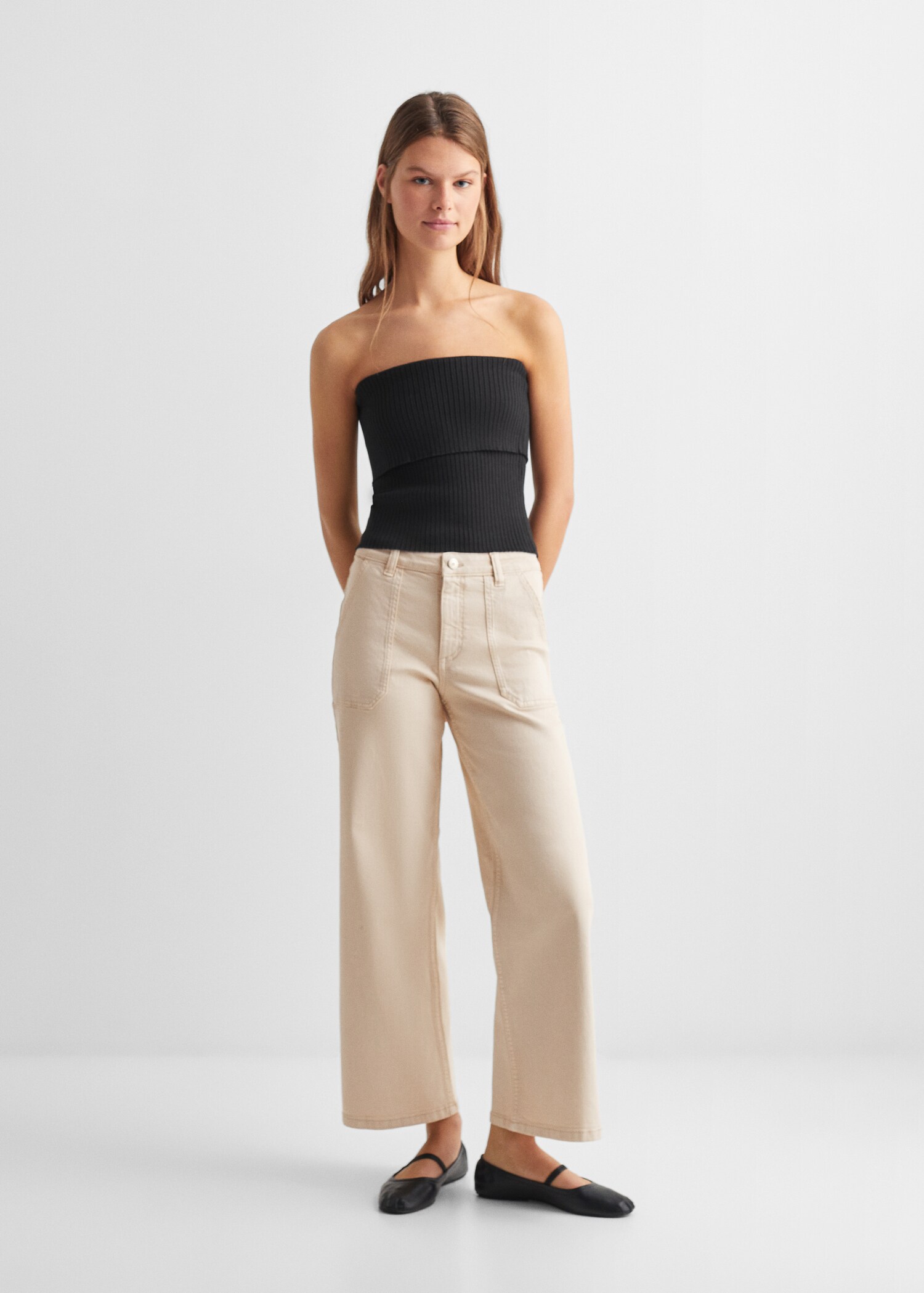 Strapless top - General plane