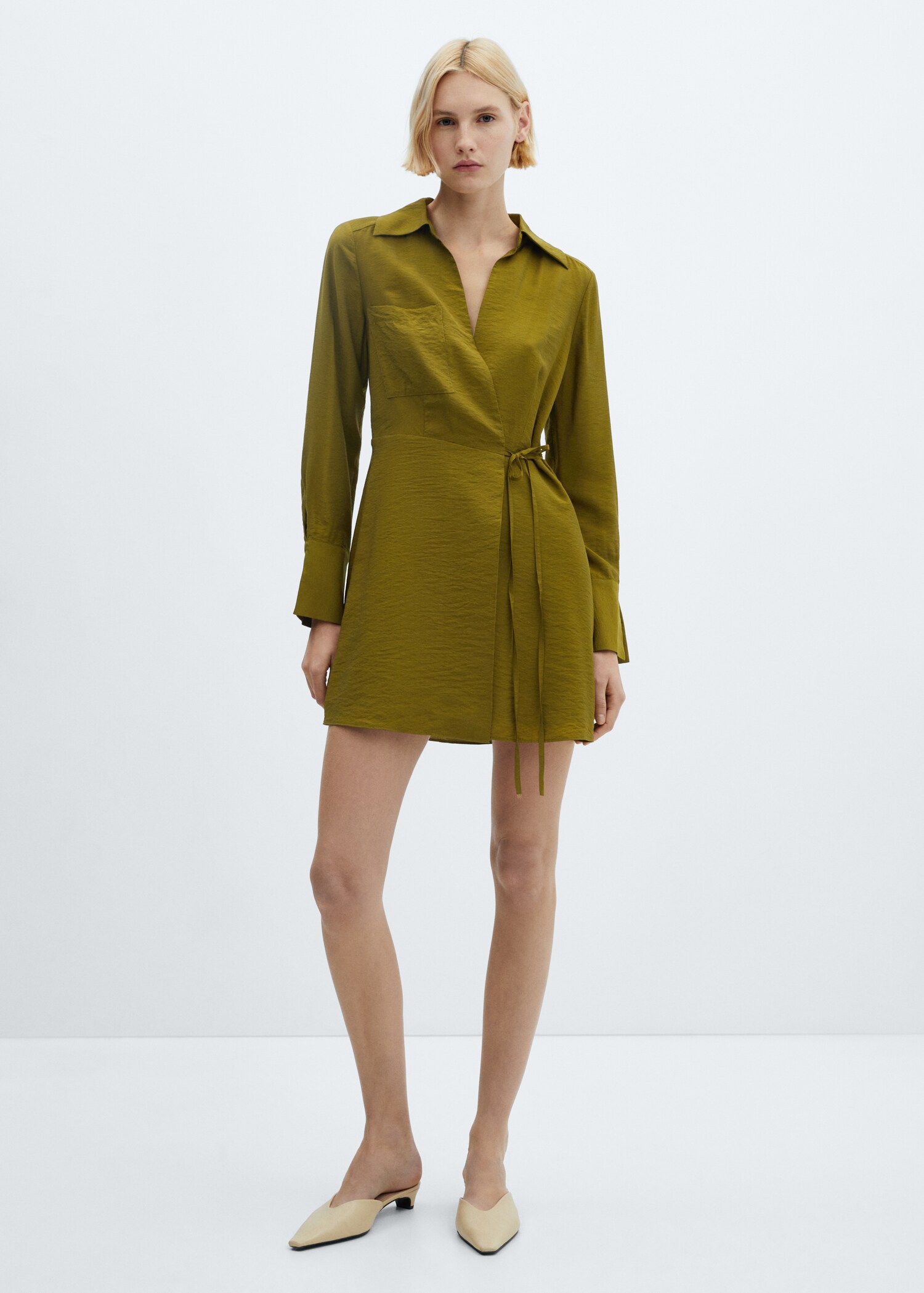 Bow wrap dress - General plane