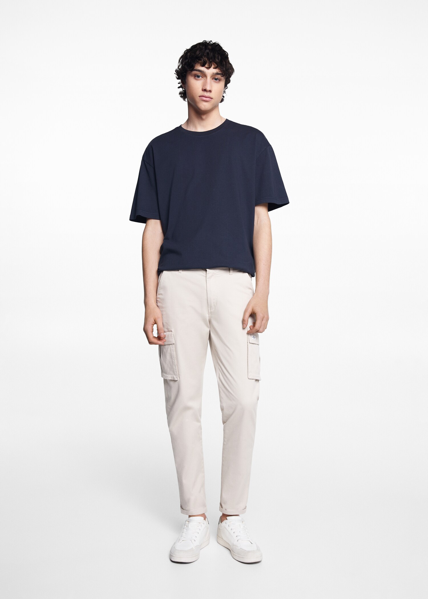 T-shirt basique en coton - Plan général