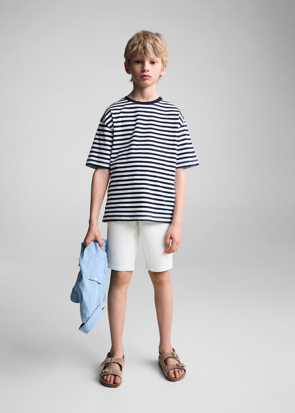 ★NOIAGO★ Bermuda denim pants ivory NOI1564 Owl's-Yard Women's Bermuda Denim Shorts Y2K Low Waist Wide