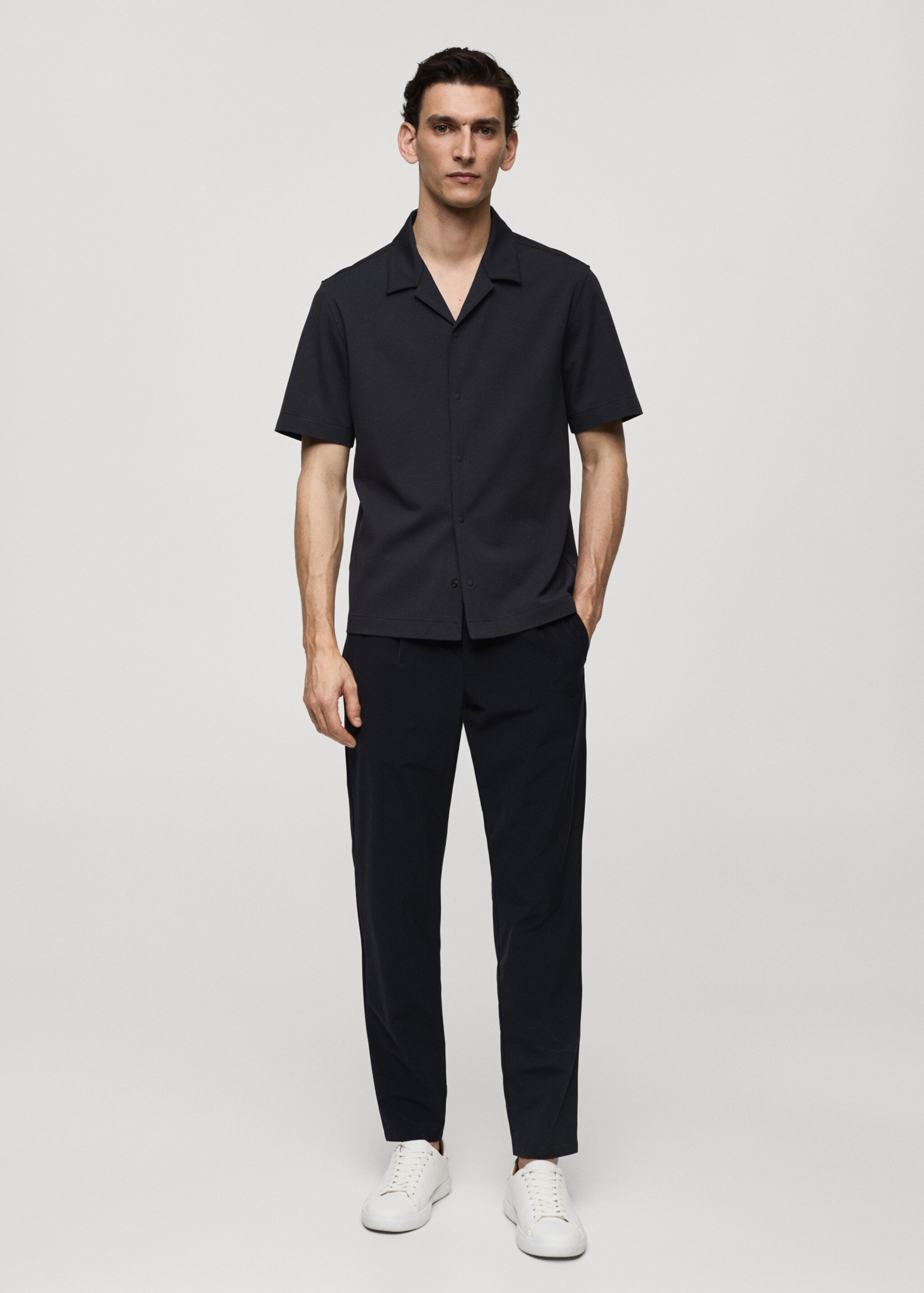 Camisa regular fit coll bowling - Pla general