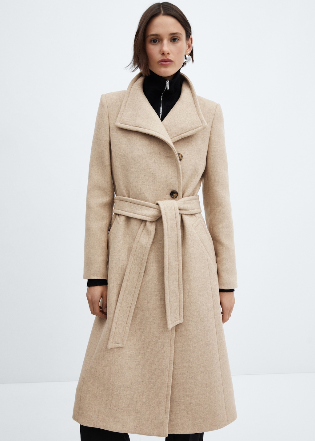 美品★ MANTECO CLASSY TRENCH JACKET Ameri（アメリ）の「MANTECO CLASSY TRENCH JACKET（トレンチ