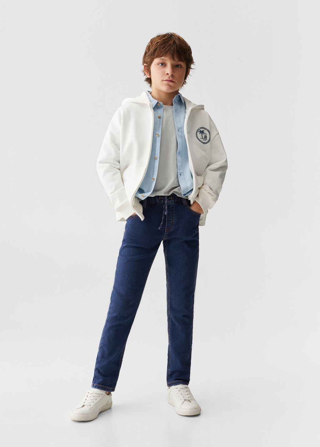 ト セール おすすめ Zipped USA OUTLET MANGO | Boys - hoodie Clothing