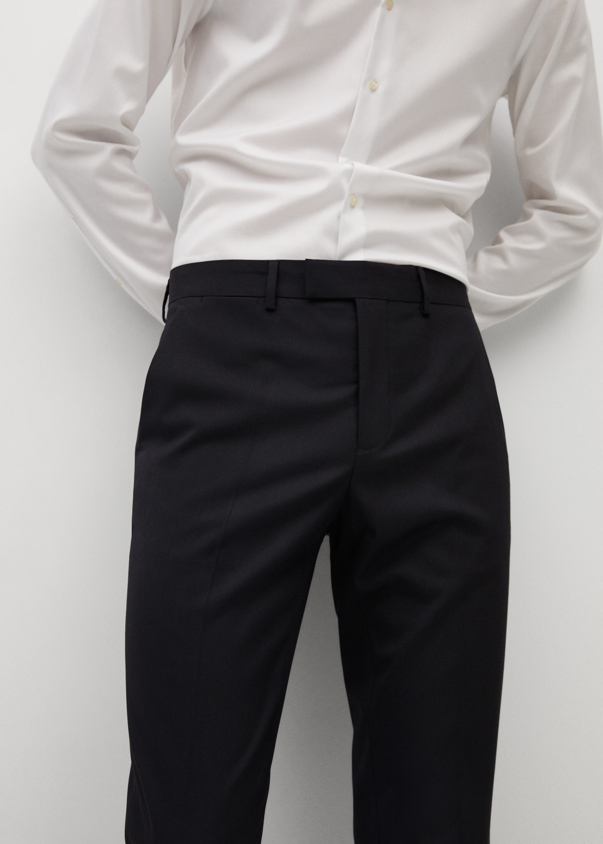 Pantalón traje slim fit - Detalle del artículo 1