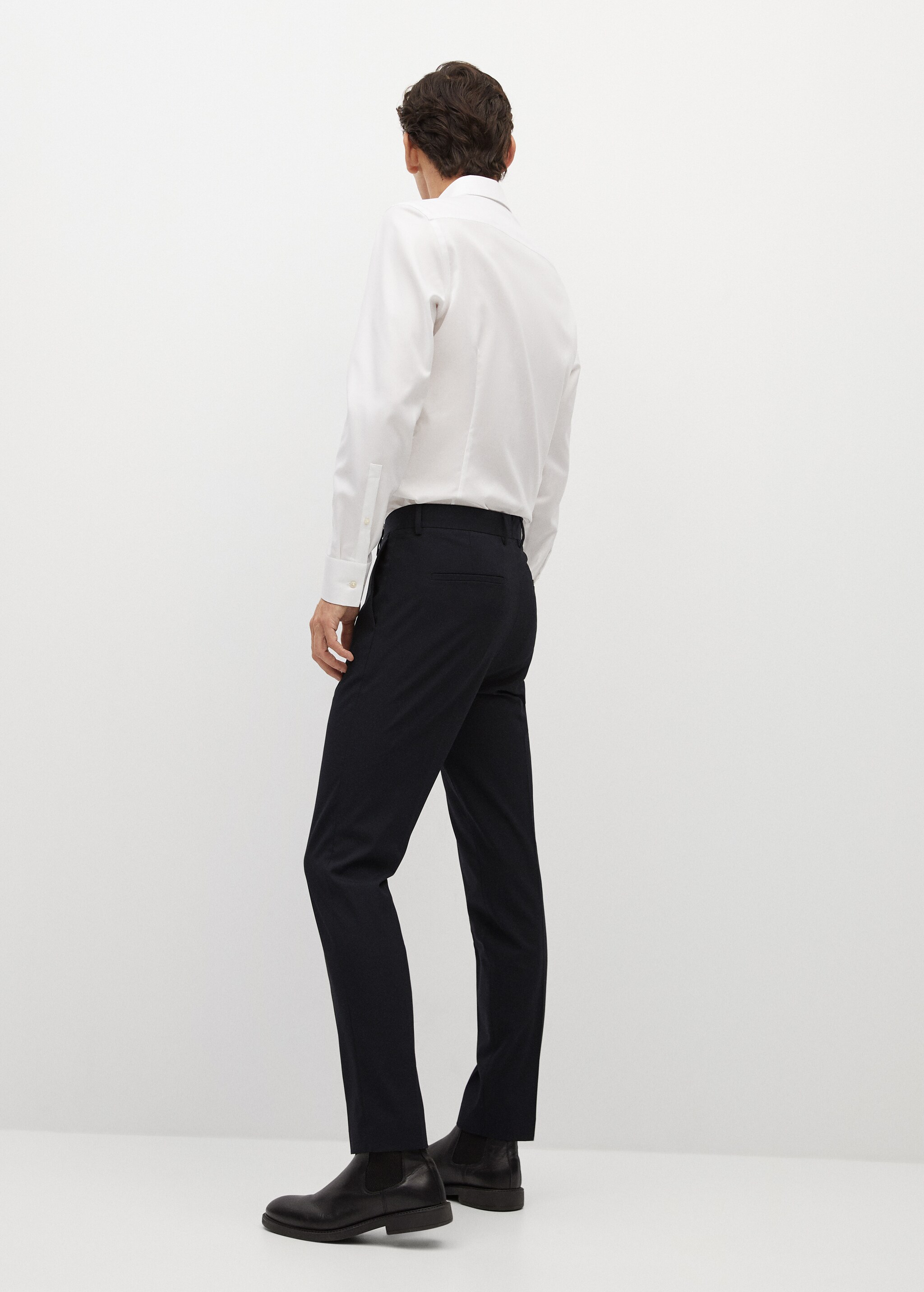 Pantalón traje slim fit - Reverso del artículo