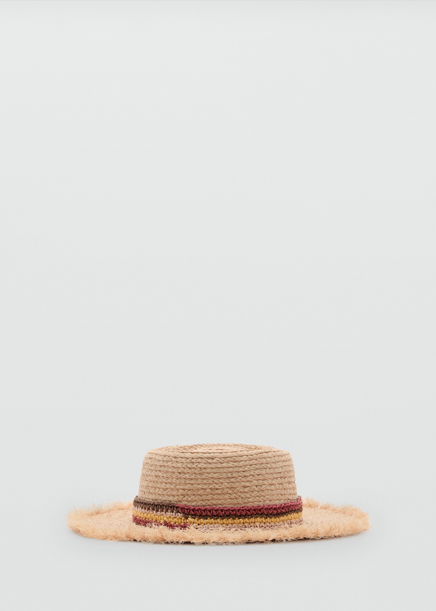 Braided hat with ribbon - Article without model