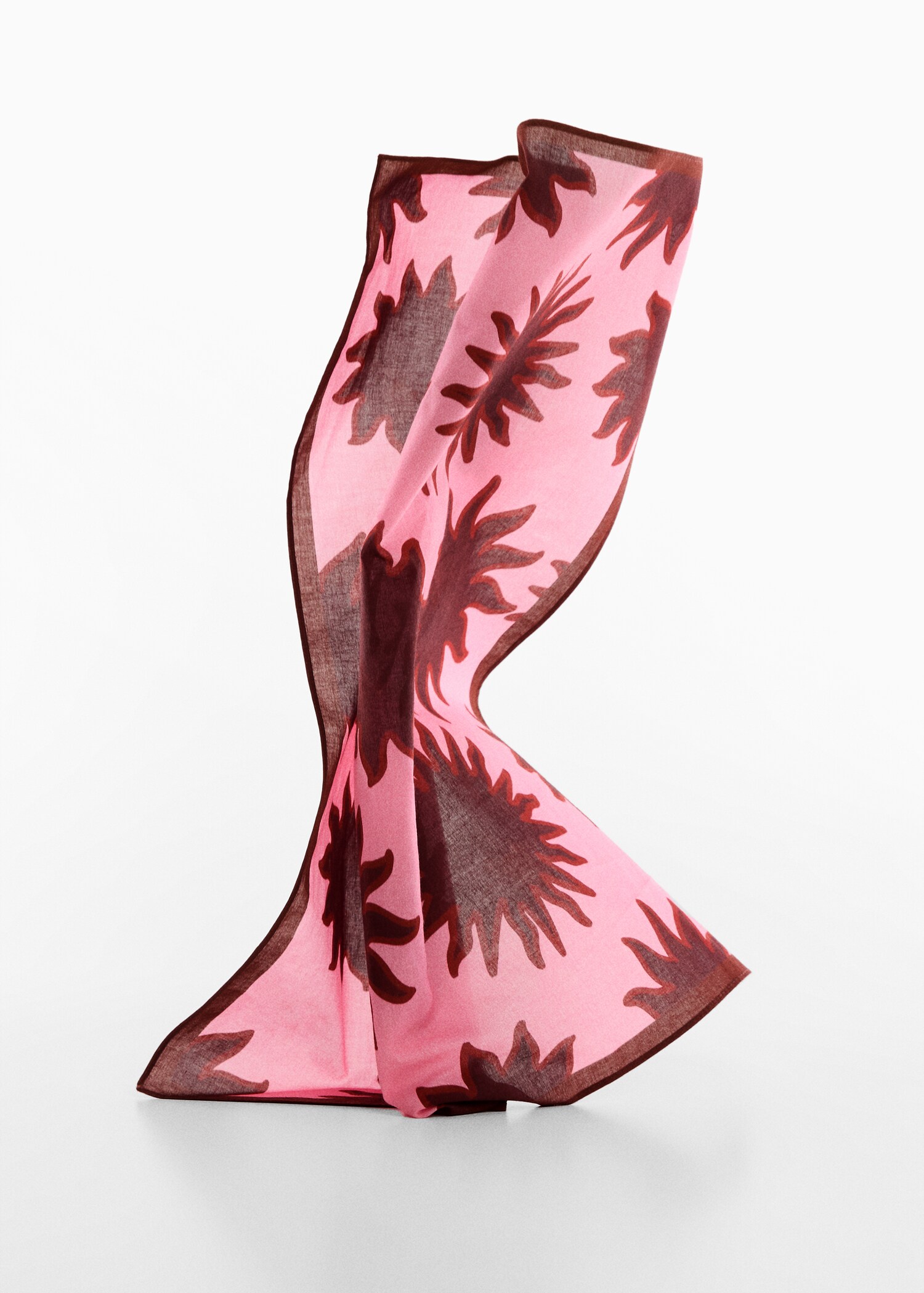 Printed cotton scarf - Details of the article 2