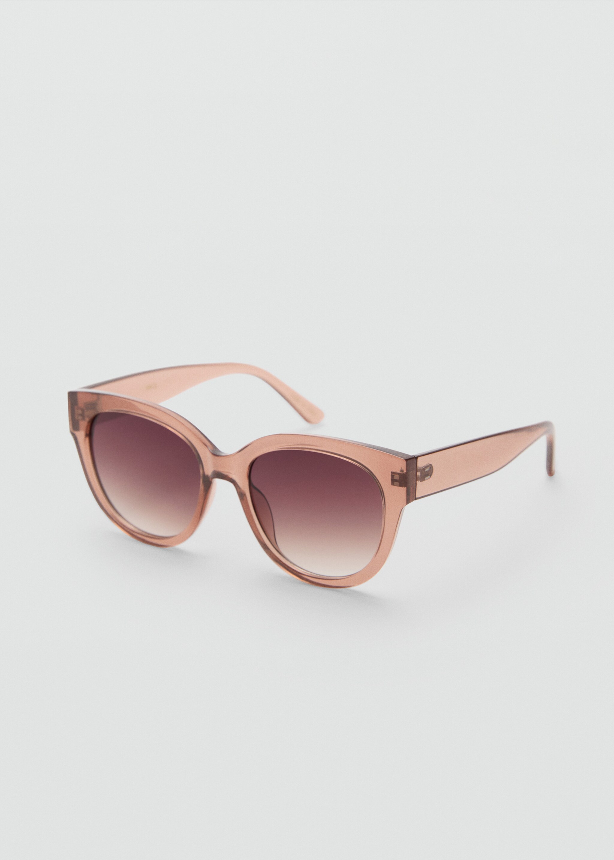 Resin frame sunglasses - Medium plane, Peach. Ref: 77000208-00.