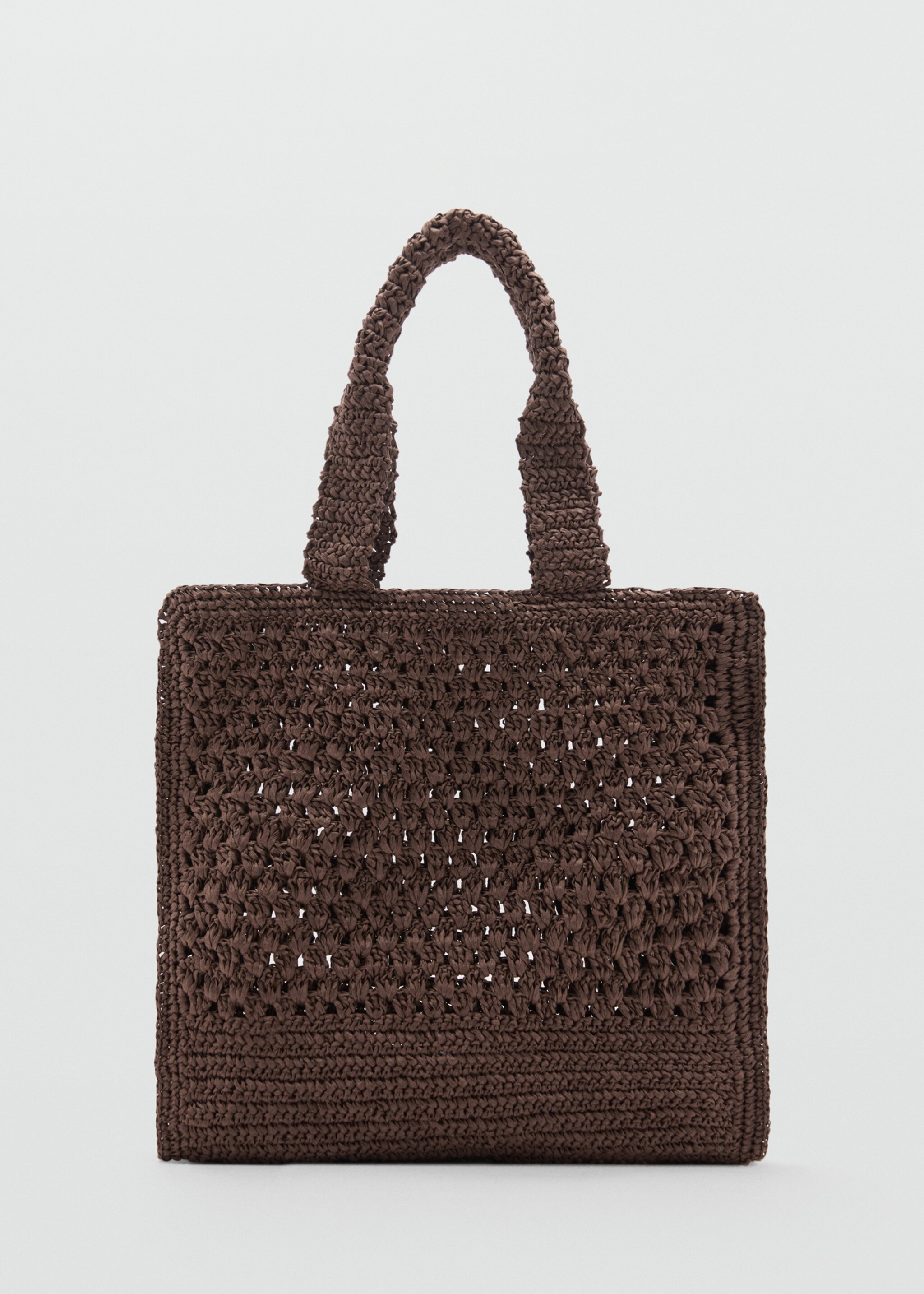 Natural fibre shopper bag - Article without model