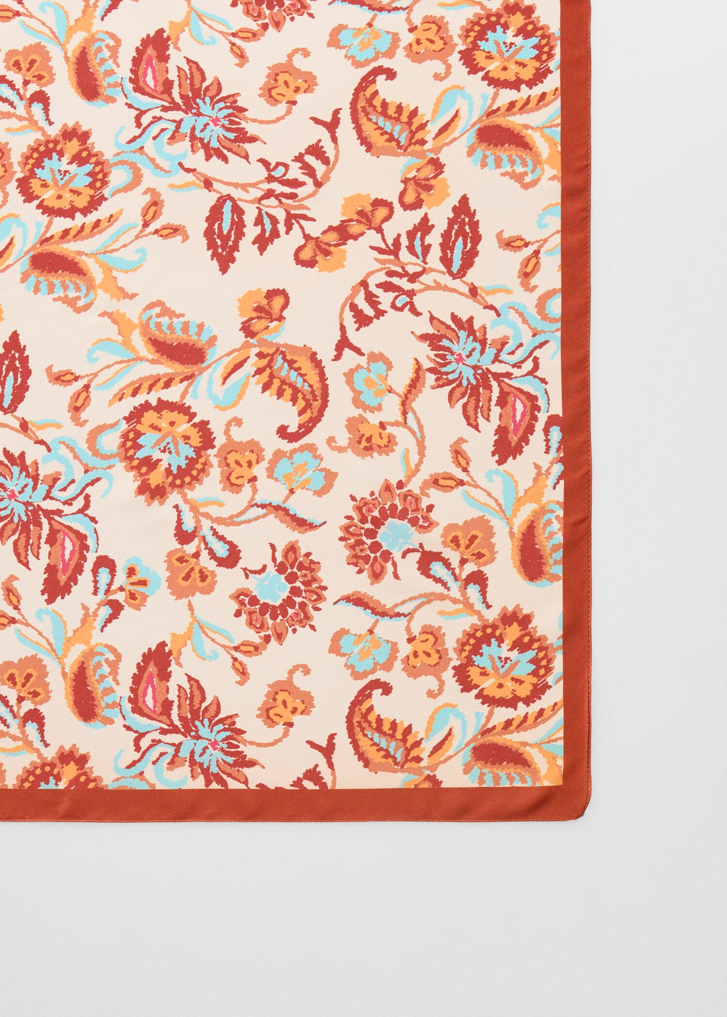 Floral-print scarf - Medium plane