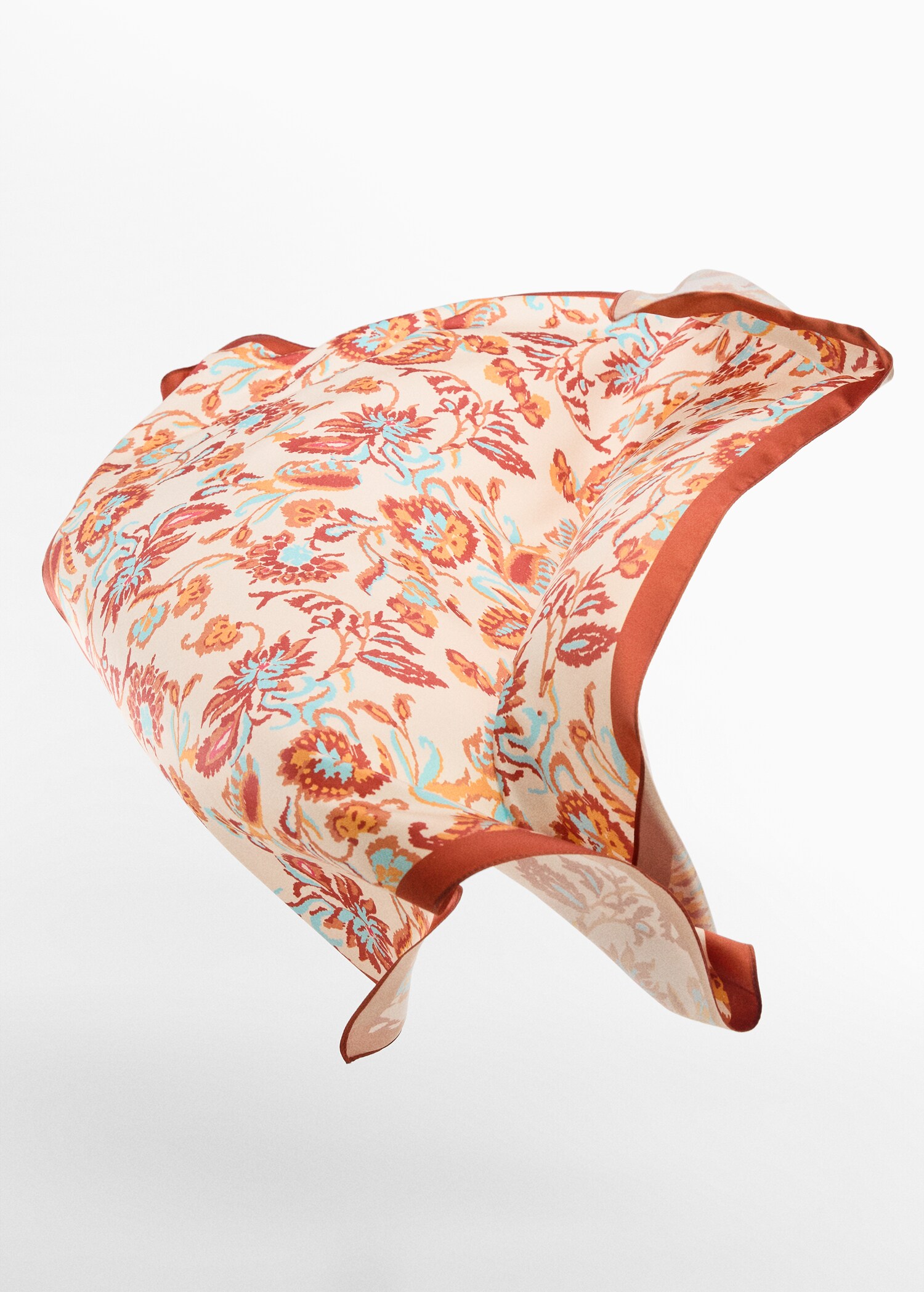 Floral-print scarf - Details of the article 2