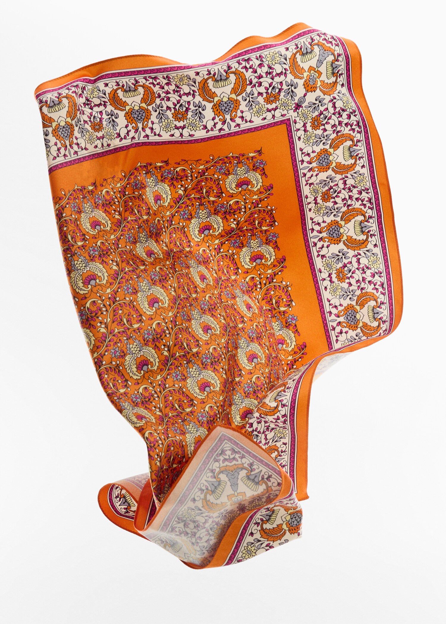 Floral-print scarf - Details of the article 2