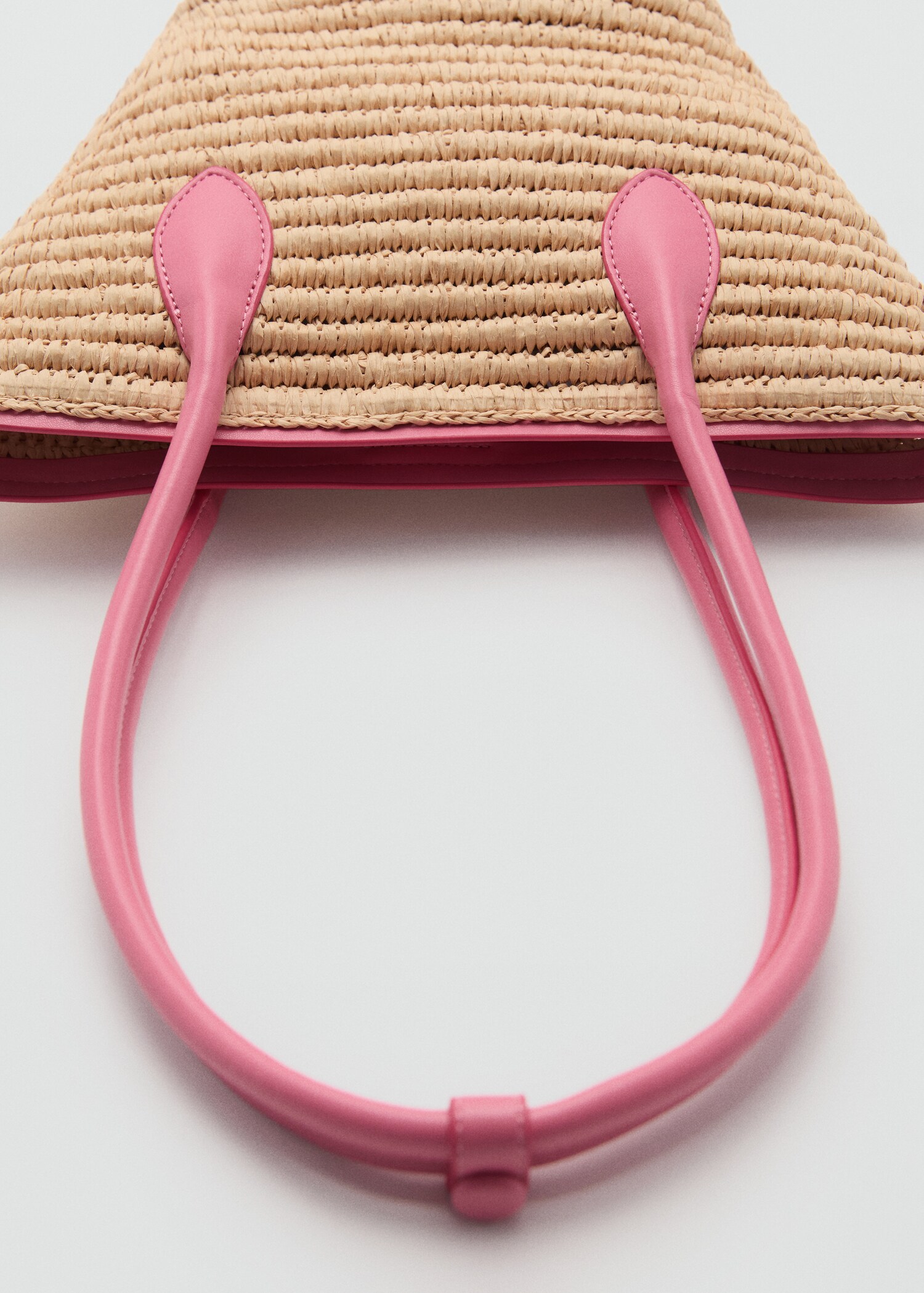 Natural fibre basket bag - Details of the article 1