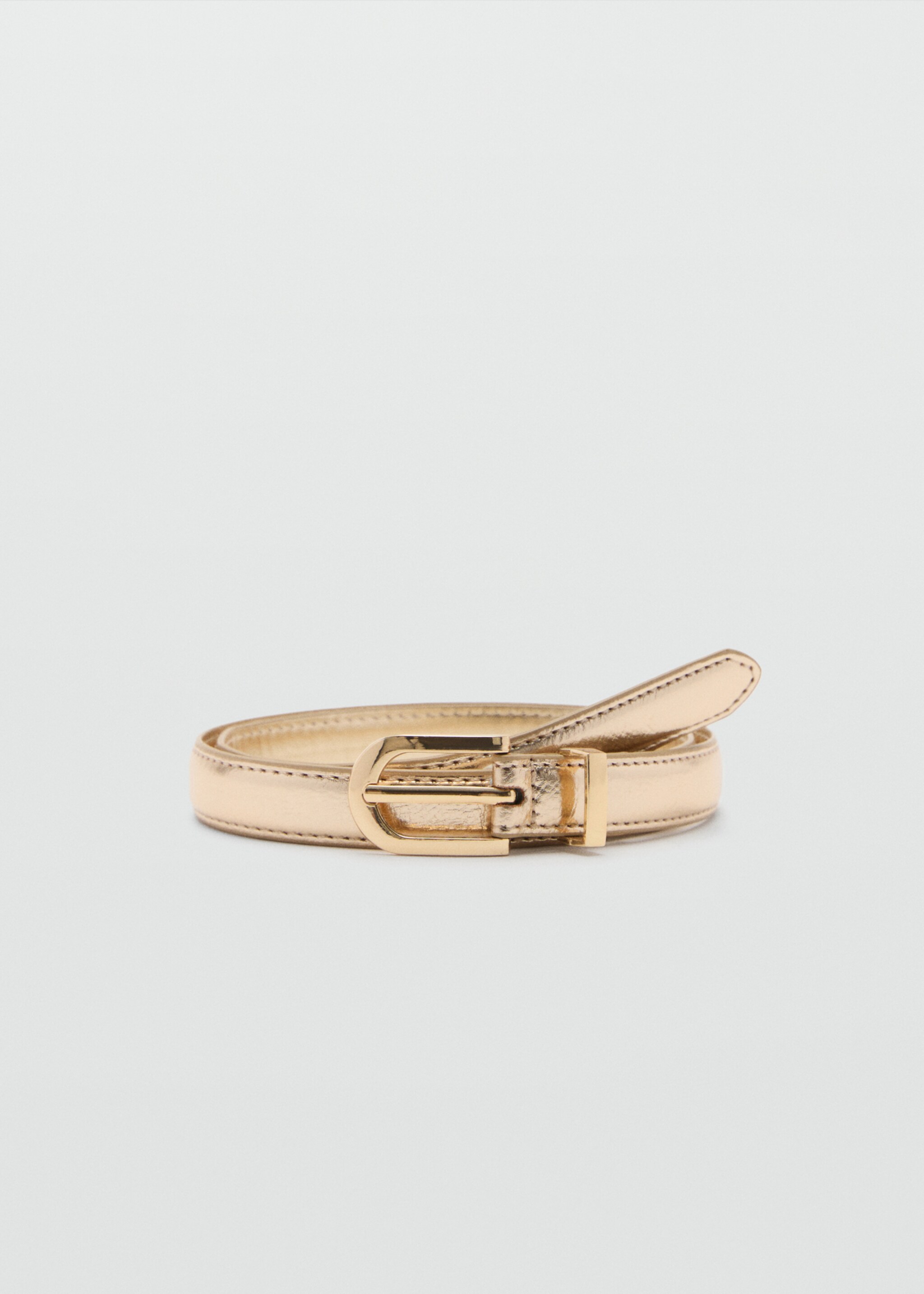 Buckle metallic belt - Article without model