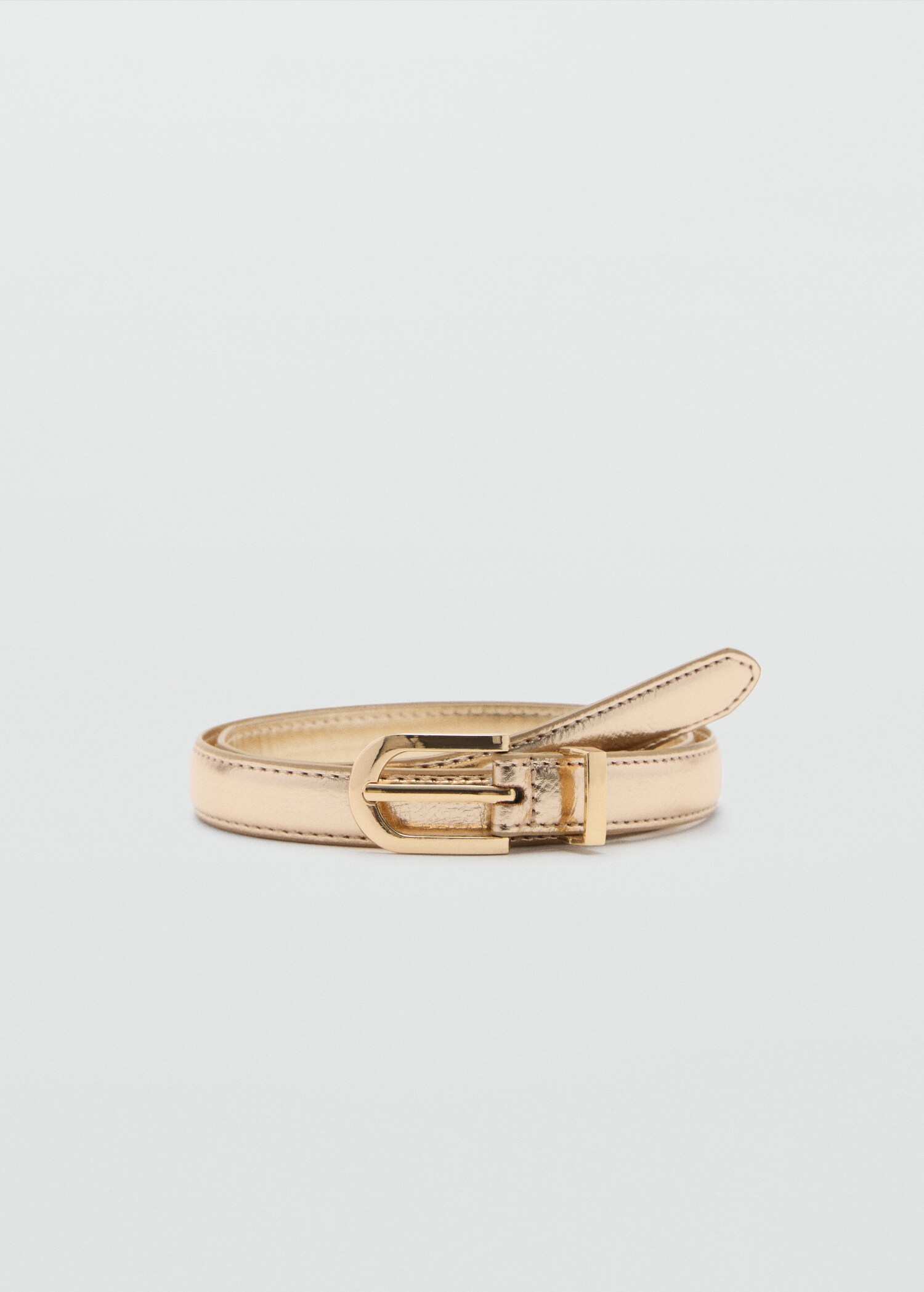 Buckle metallic belt - Article without model