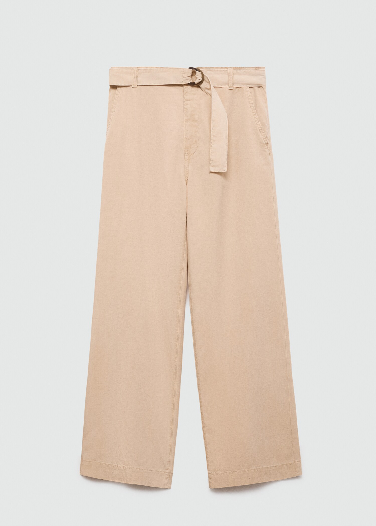 Pantalon fluide wideleg ceinture - Article sans modèle