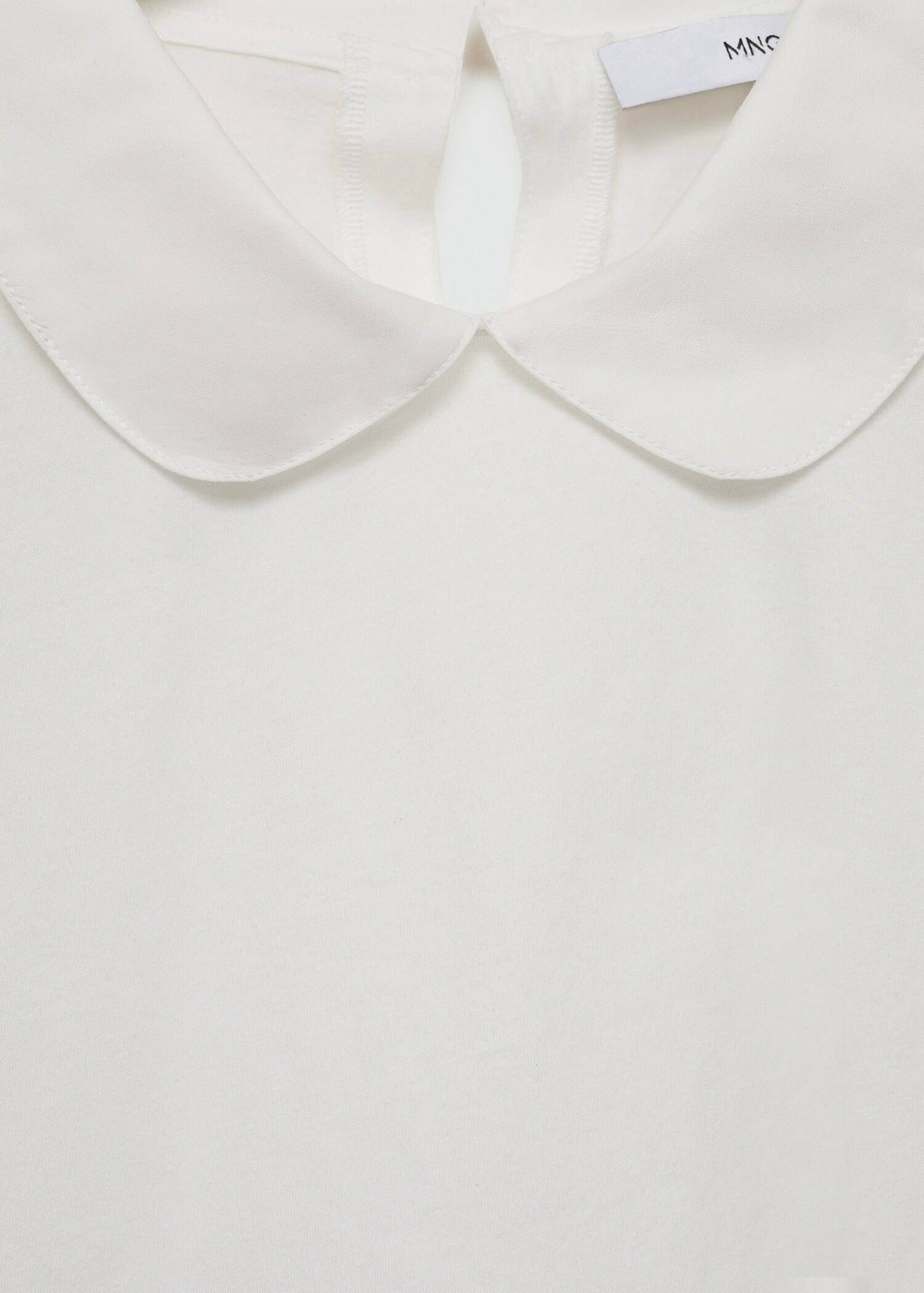 Babydoll-neck t-shirt - Details of the article 8