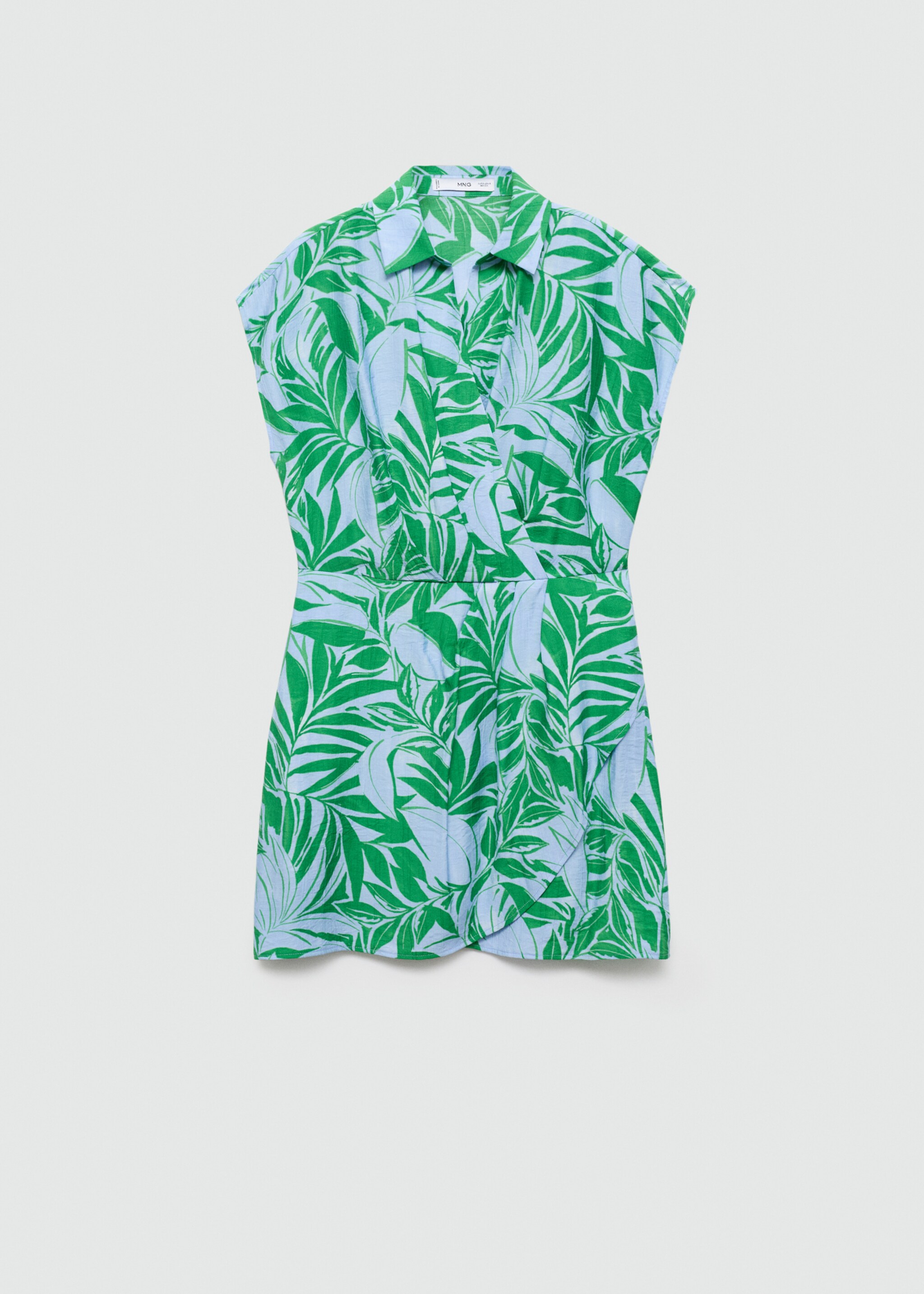 Print wrap dress - Article without model