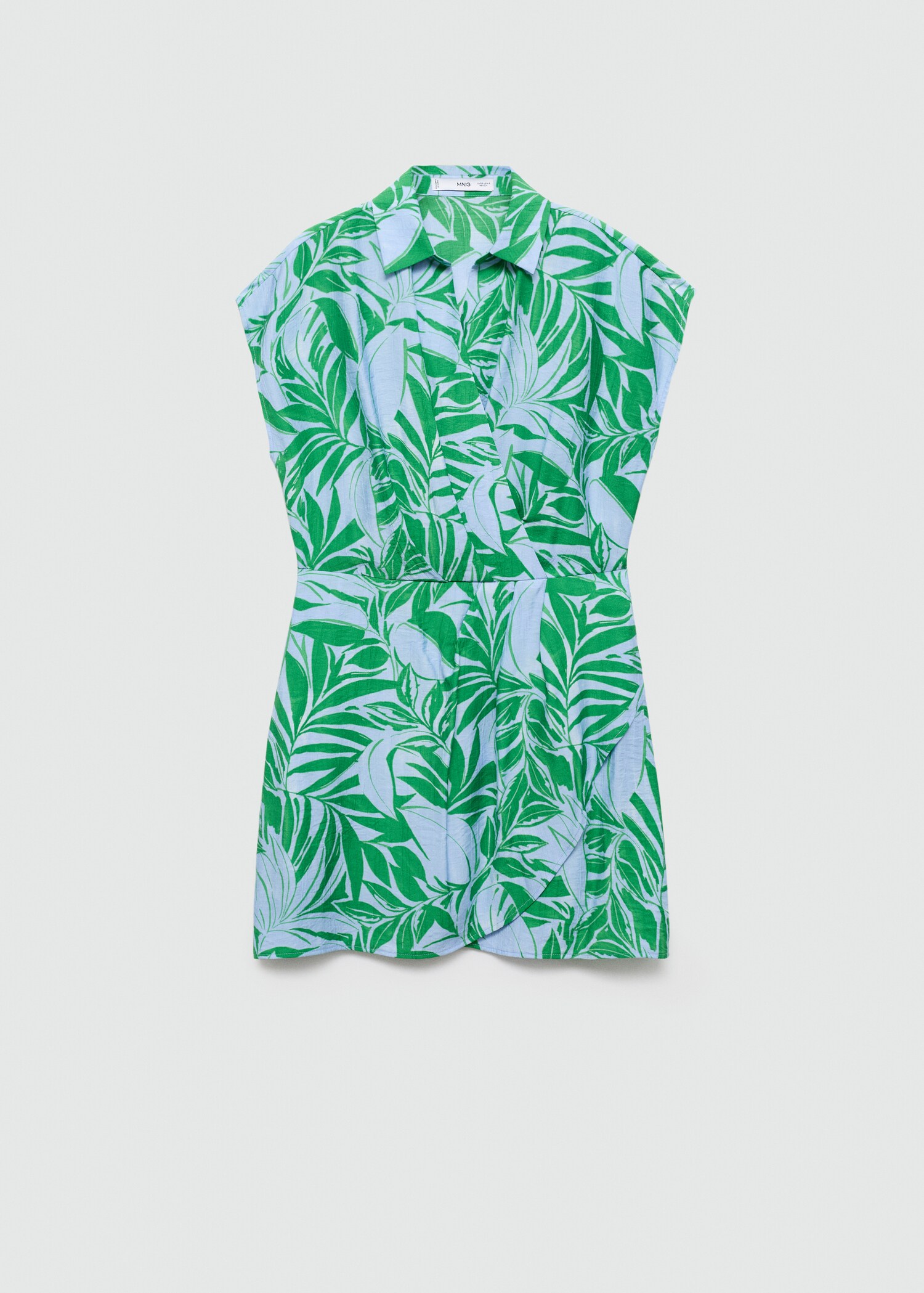 Vestido cruzado estampado - Artículo sin modelo