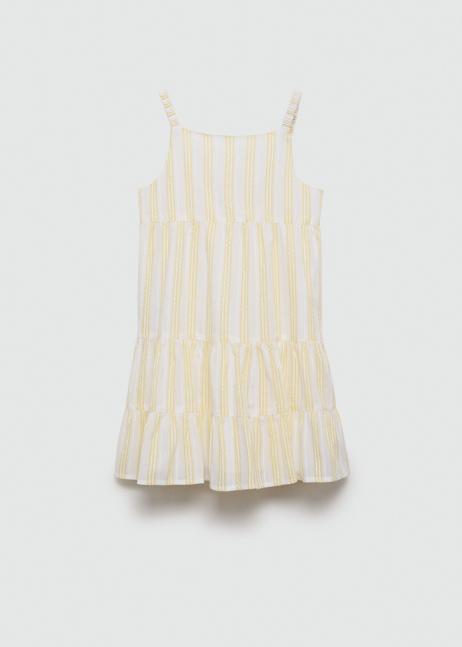 Ruffled striped dress - Article without model