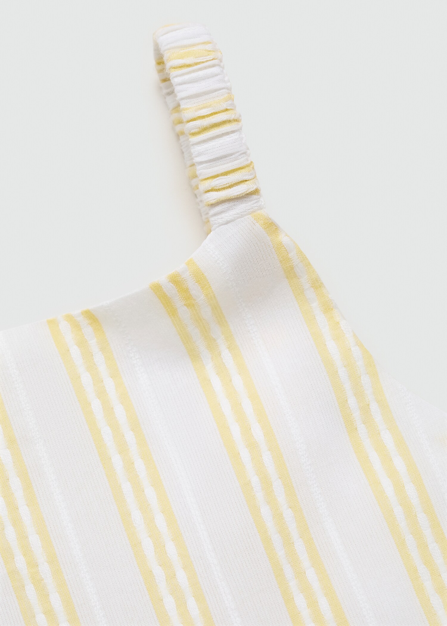 Ruffled striped dress - Details of the article 8