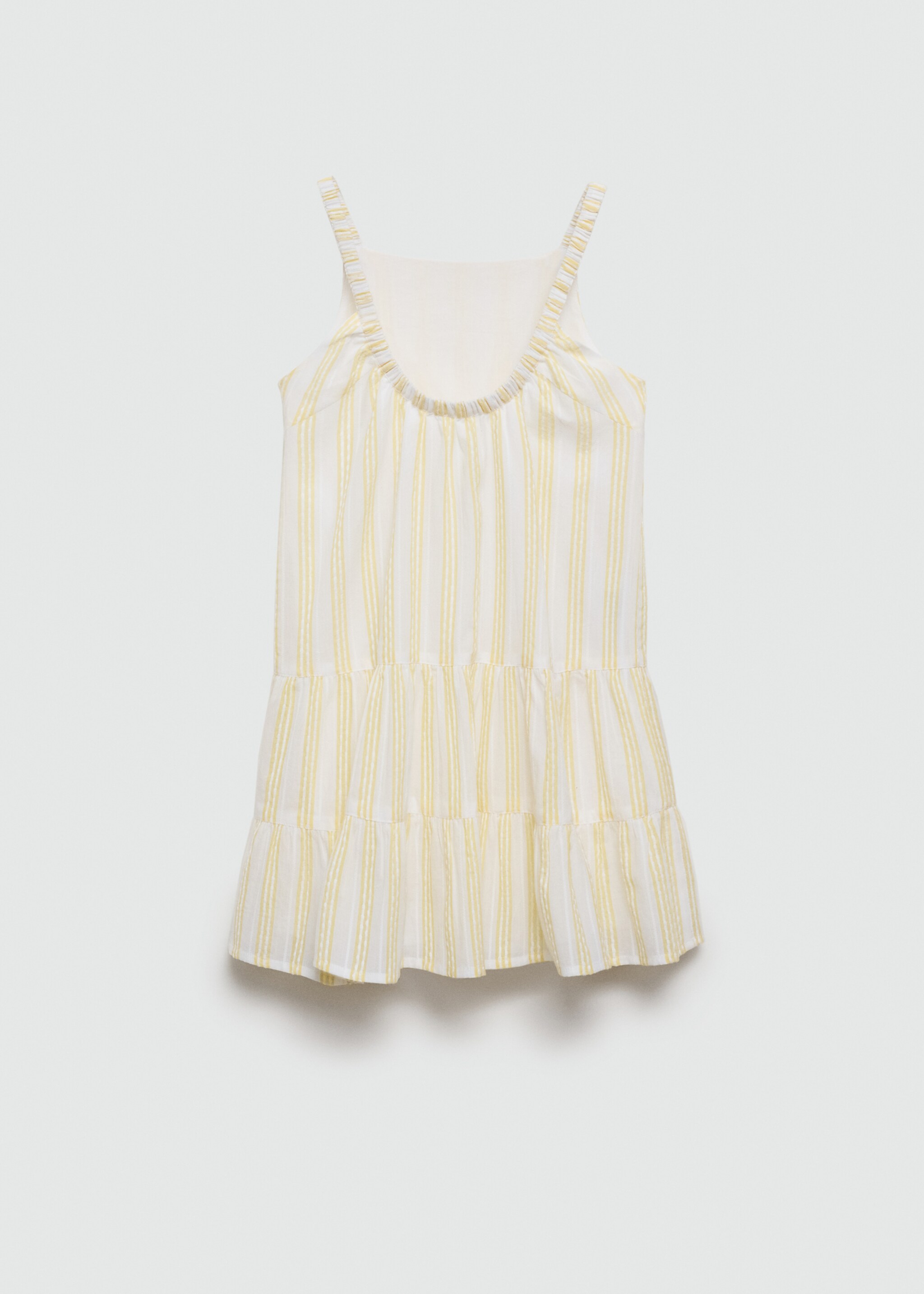 Vestido rayas volantes - Reverso del artículo