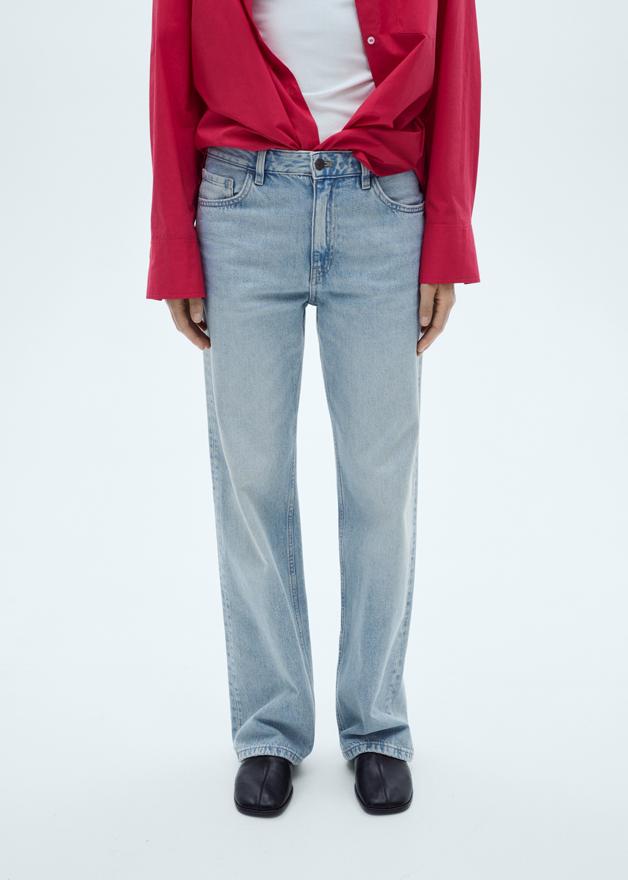 Jean Miami droit taille normale - Détail de l'article 1, Bleu clair. Ref: 77000359-00.