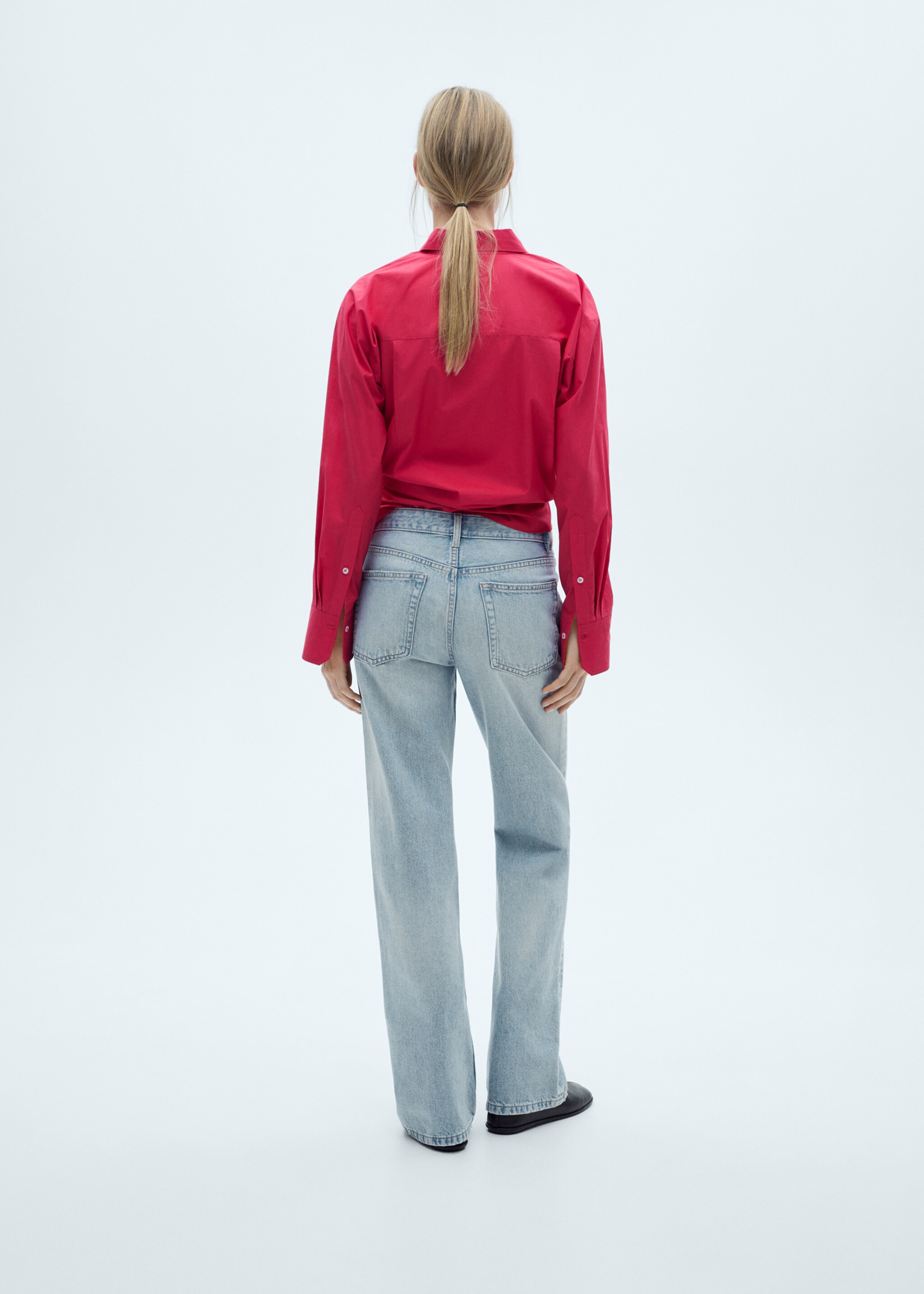 Jean Miami droit taille normale - Verso de l’article, Bleu clair. Ref: 77000359-00.