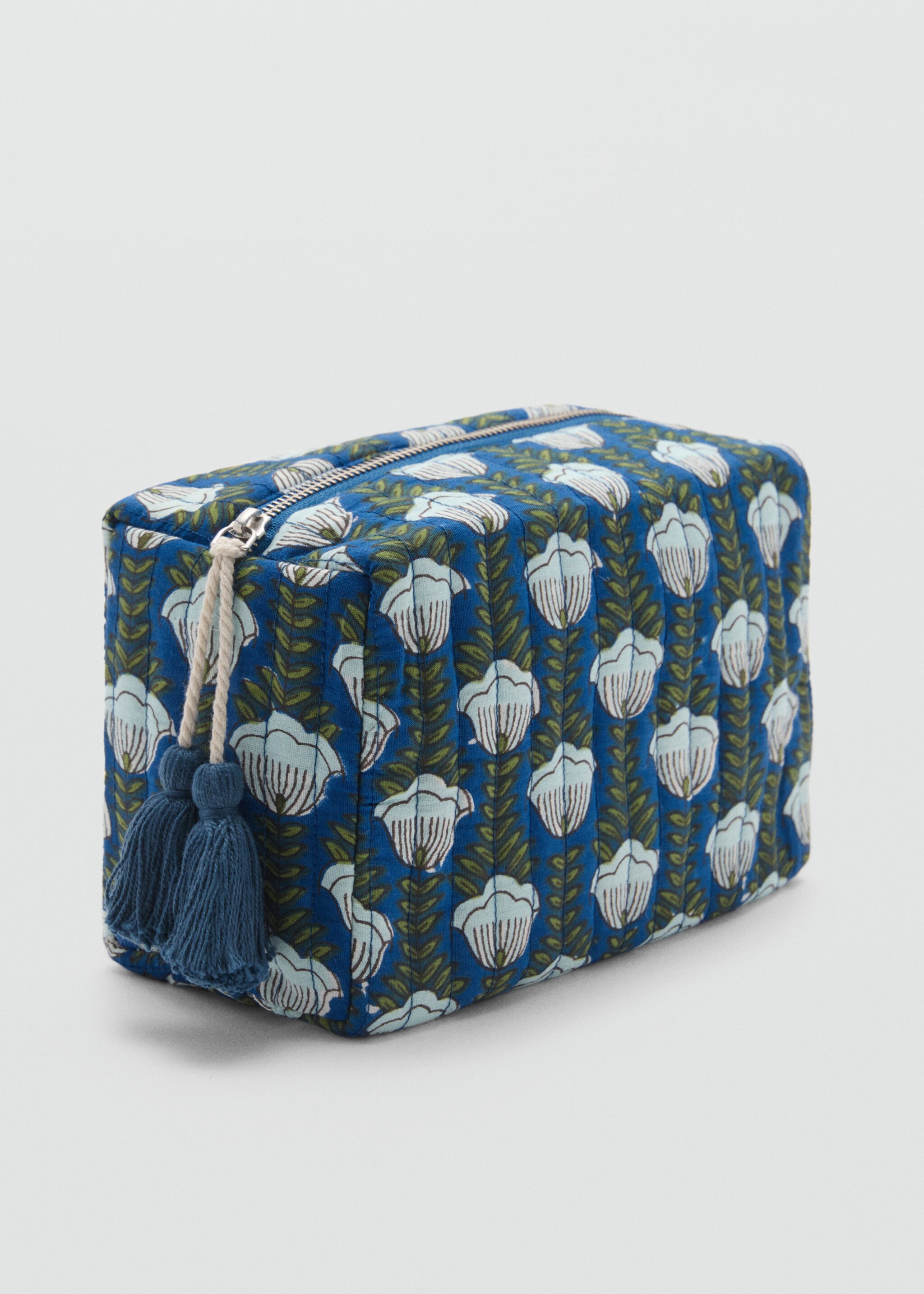 Quilted cosmetic bag - Medium plane