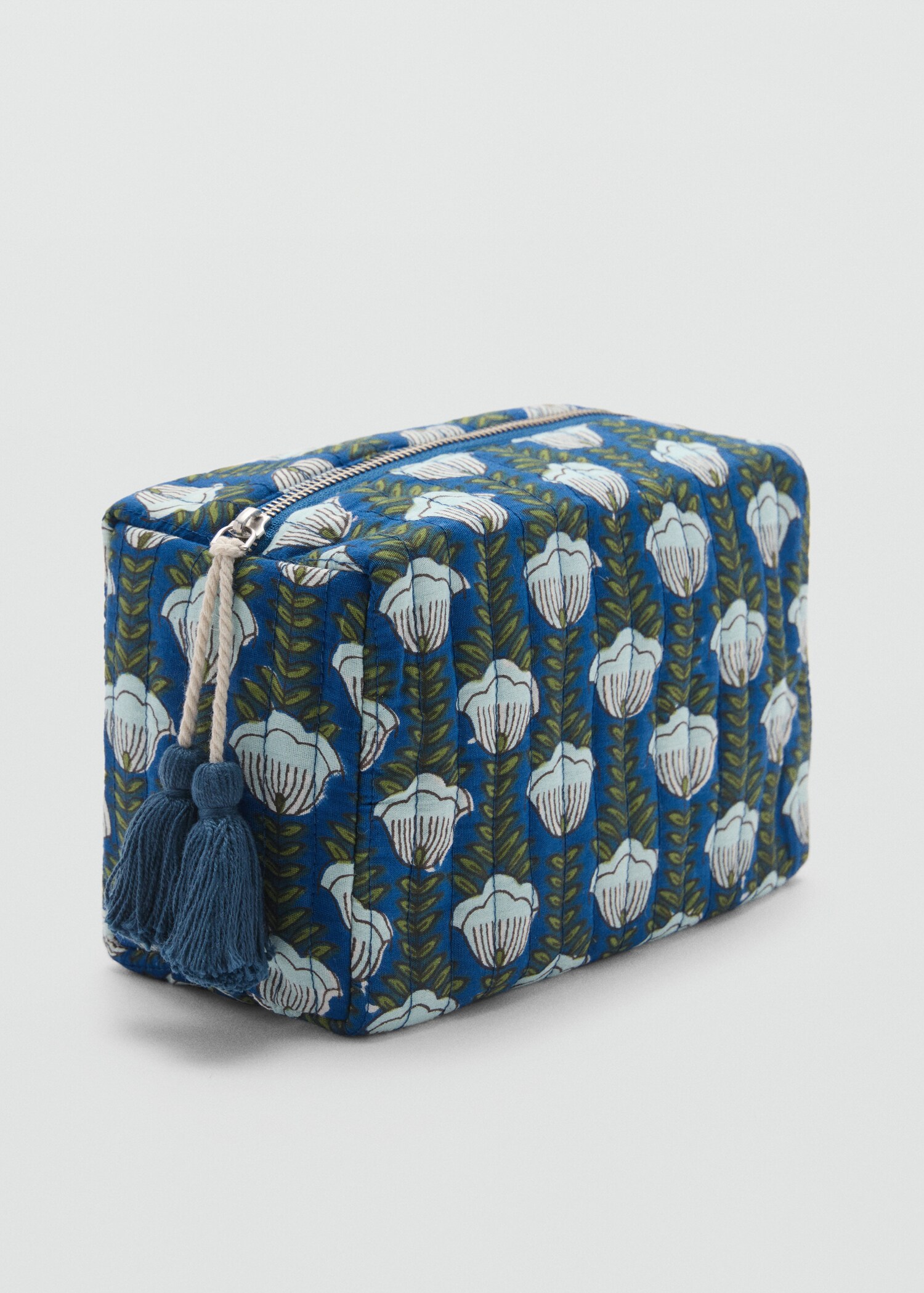 Kosmetiktasche im Stepp-Design - Mittlere Ansicht