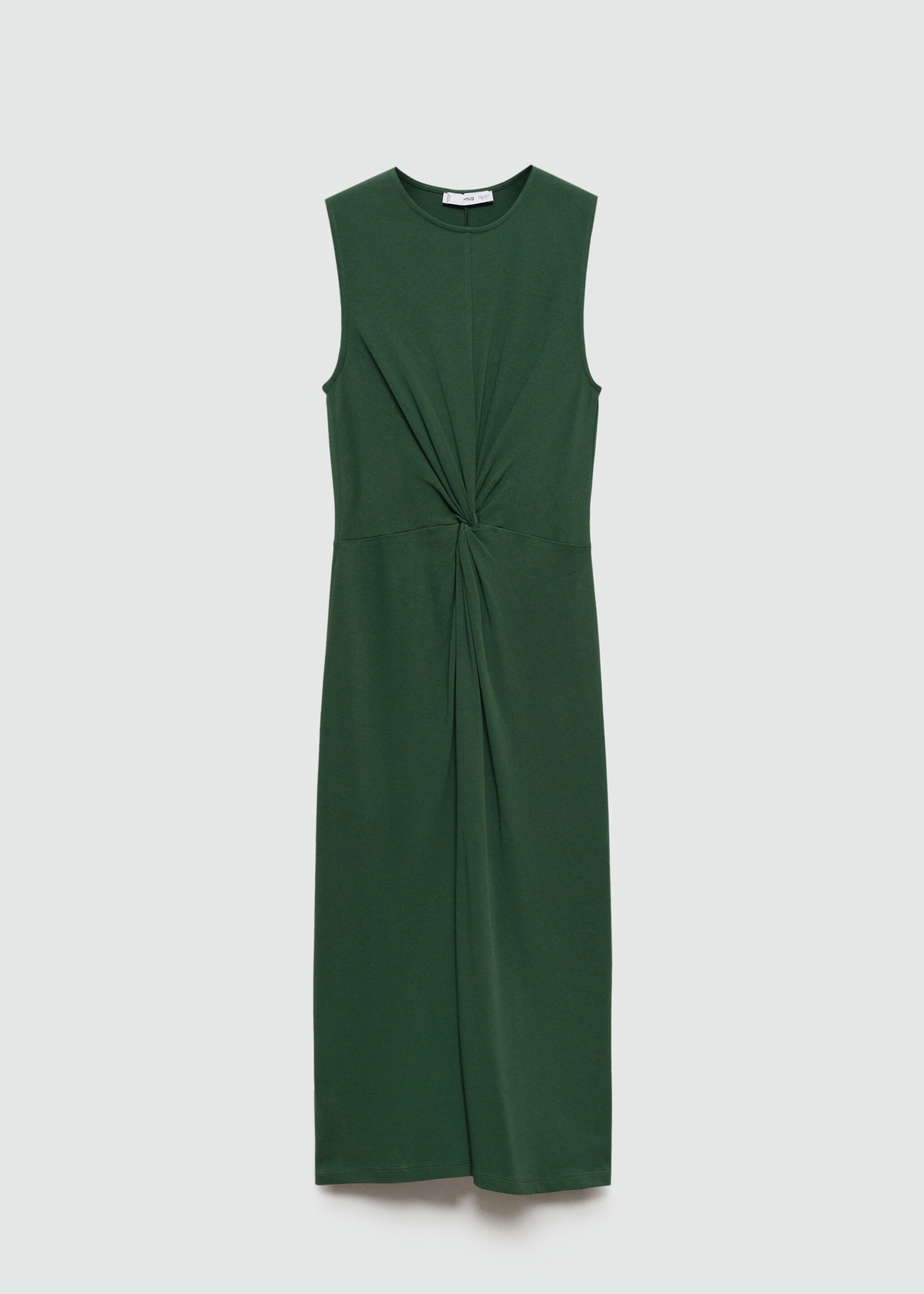Vestido midi detalle drapeado - Artículo sin modelo