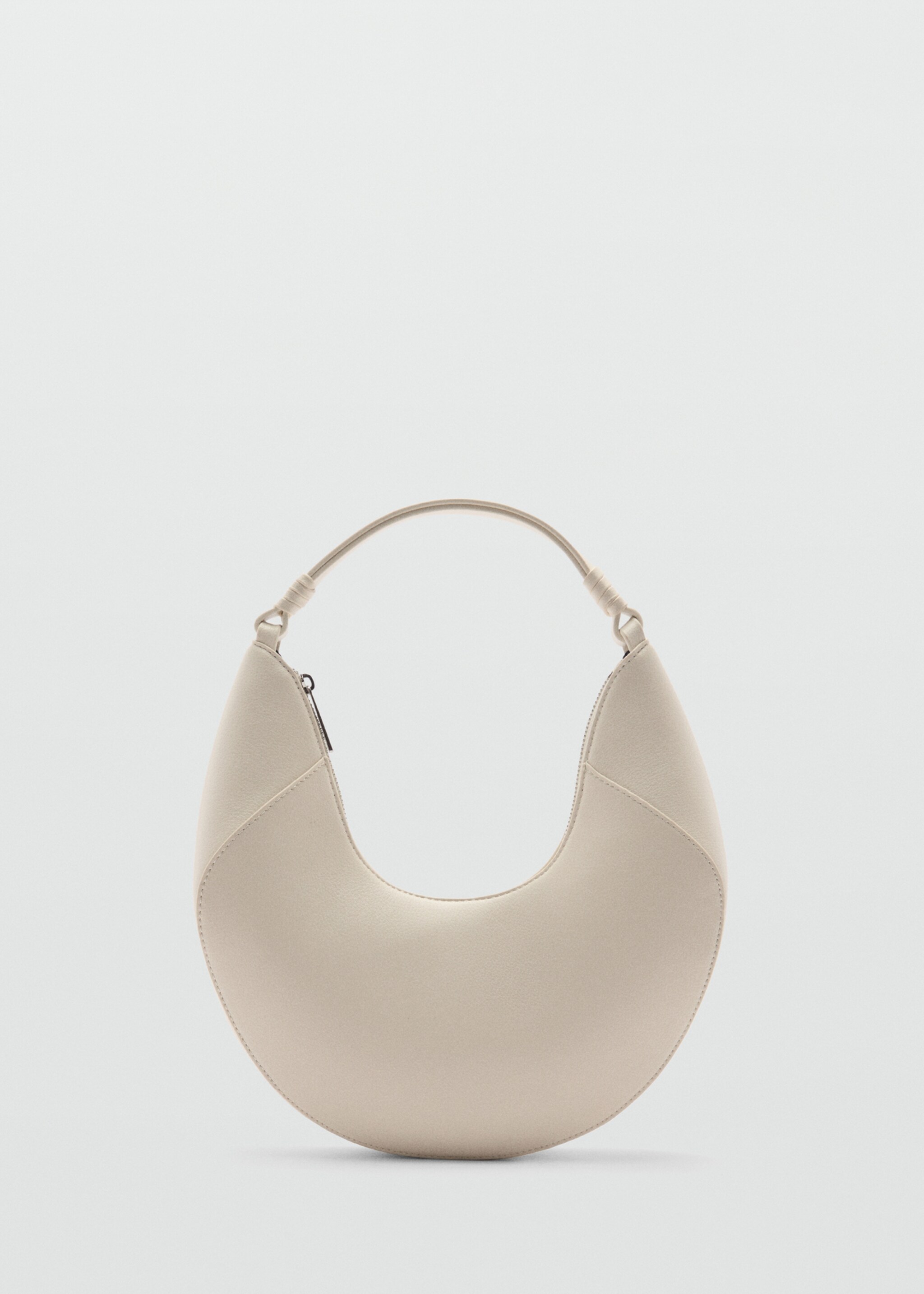 Leather-effect shoulder bag - Article without model, Off White. Ref: 77000374-00.