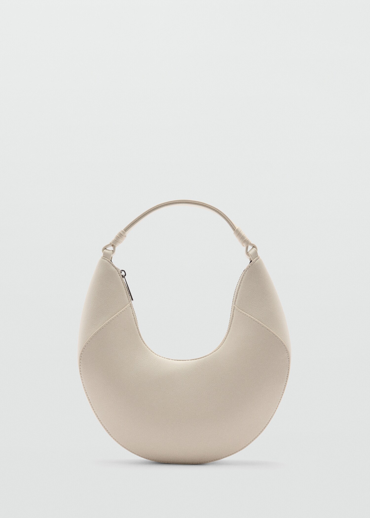 Leather-effect shoulder bag - Article without model