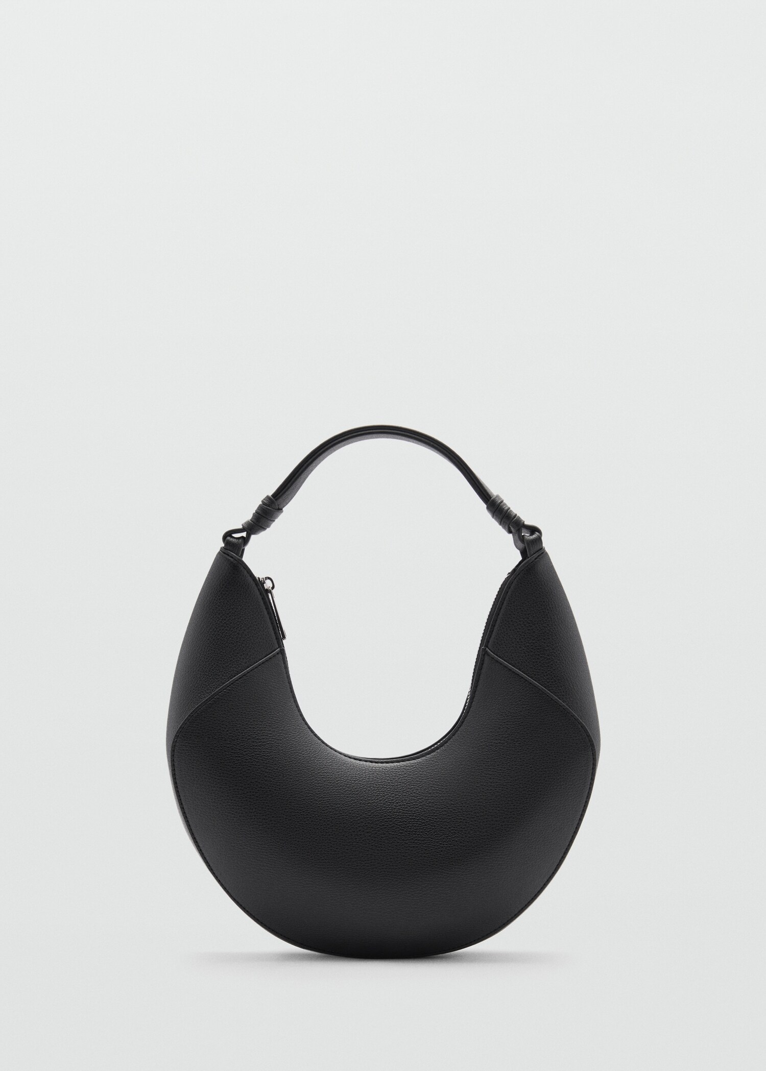 Leather-effect shoulder bag - Article without model