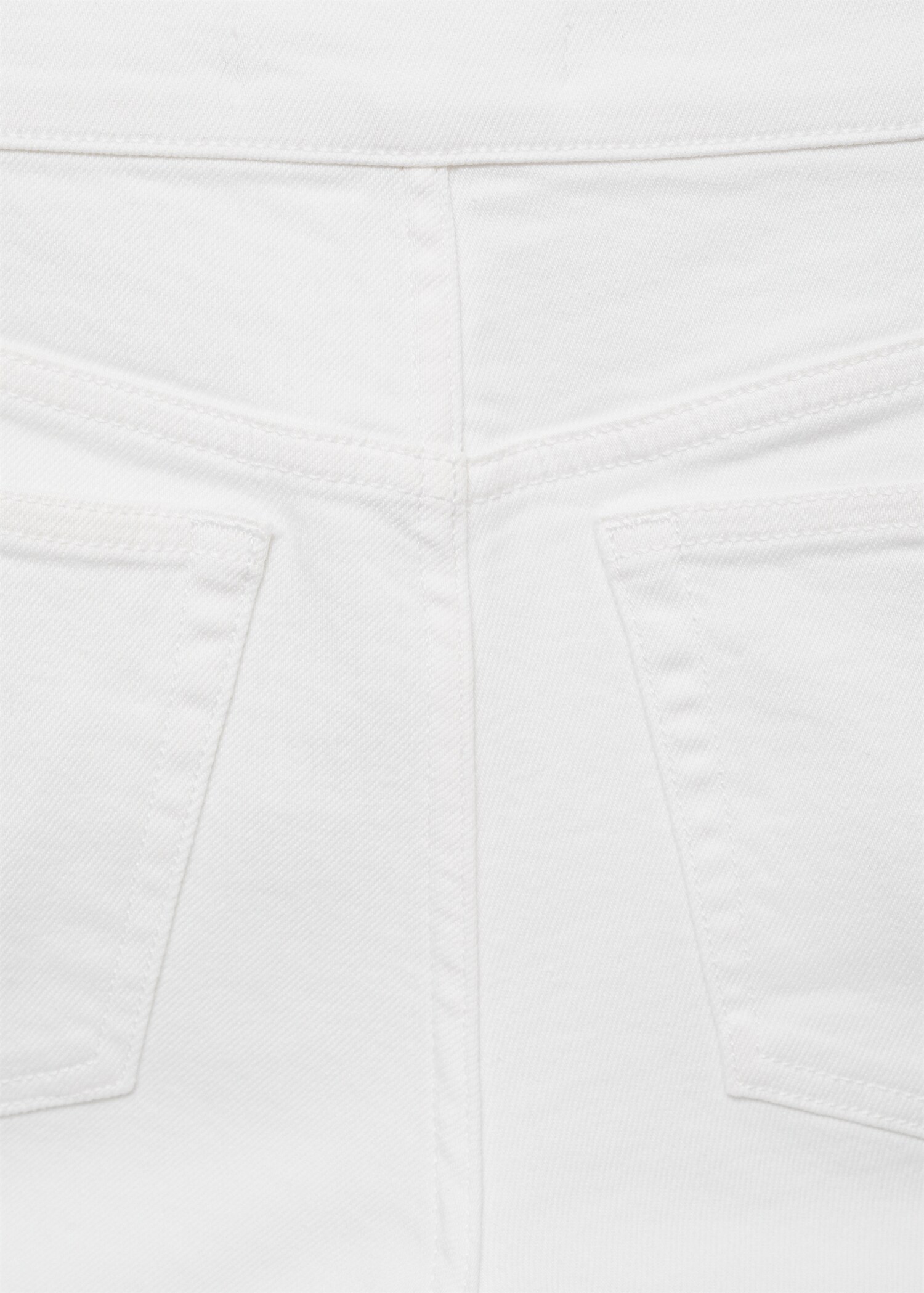 Slim-fit capri jeans with zip - Details of the article 0