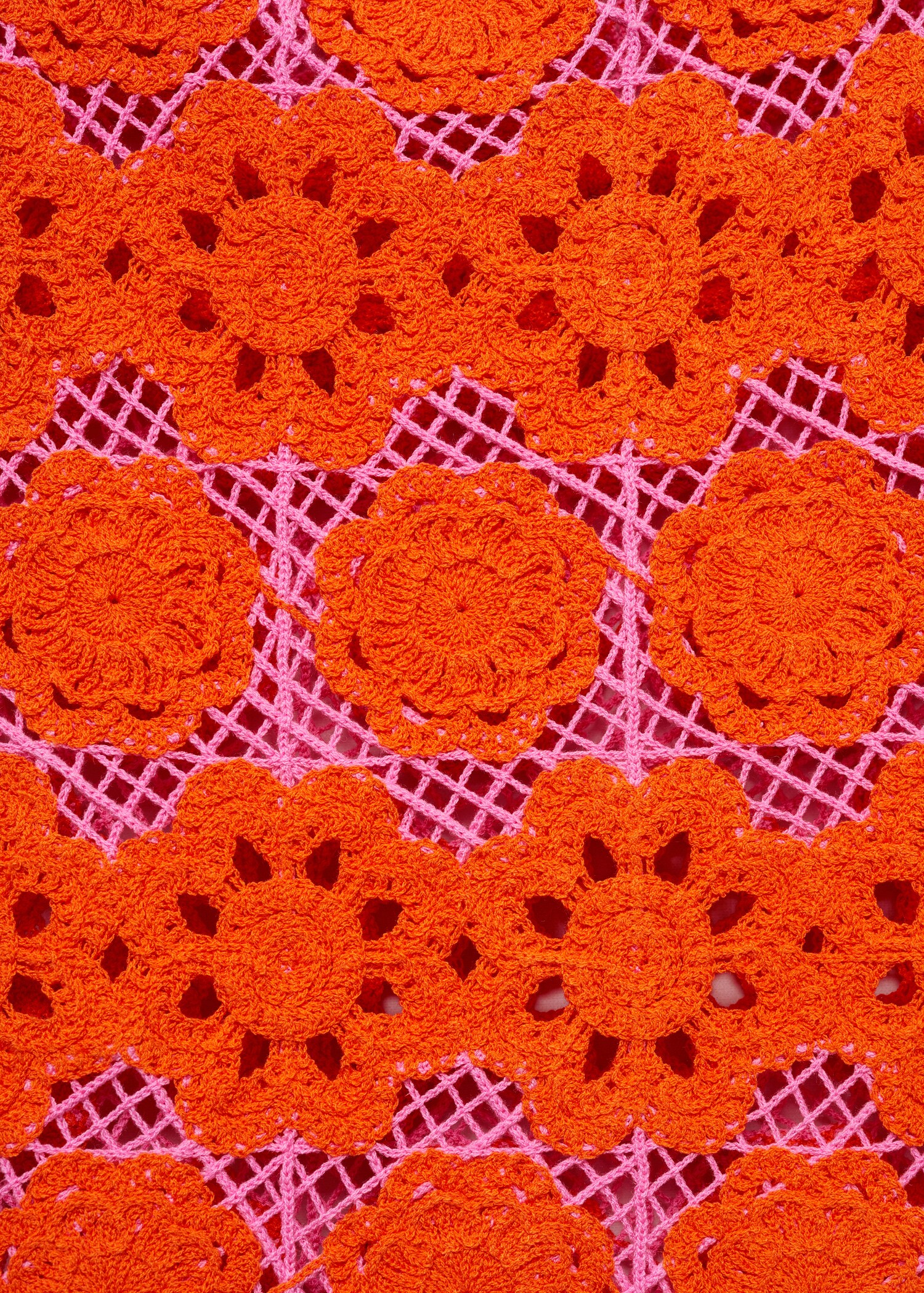 Robe crochet fleurs - Détail de l'article 0