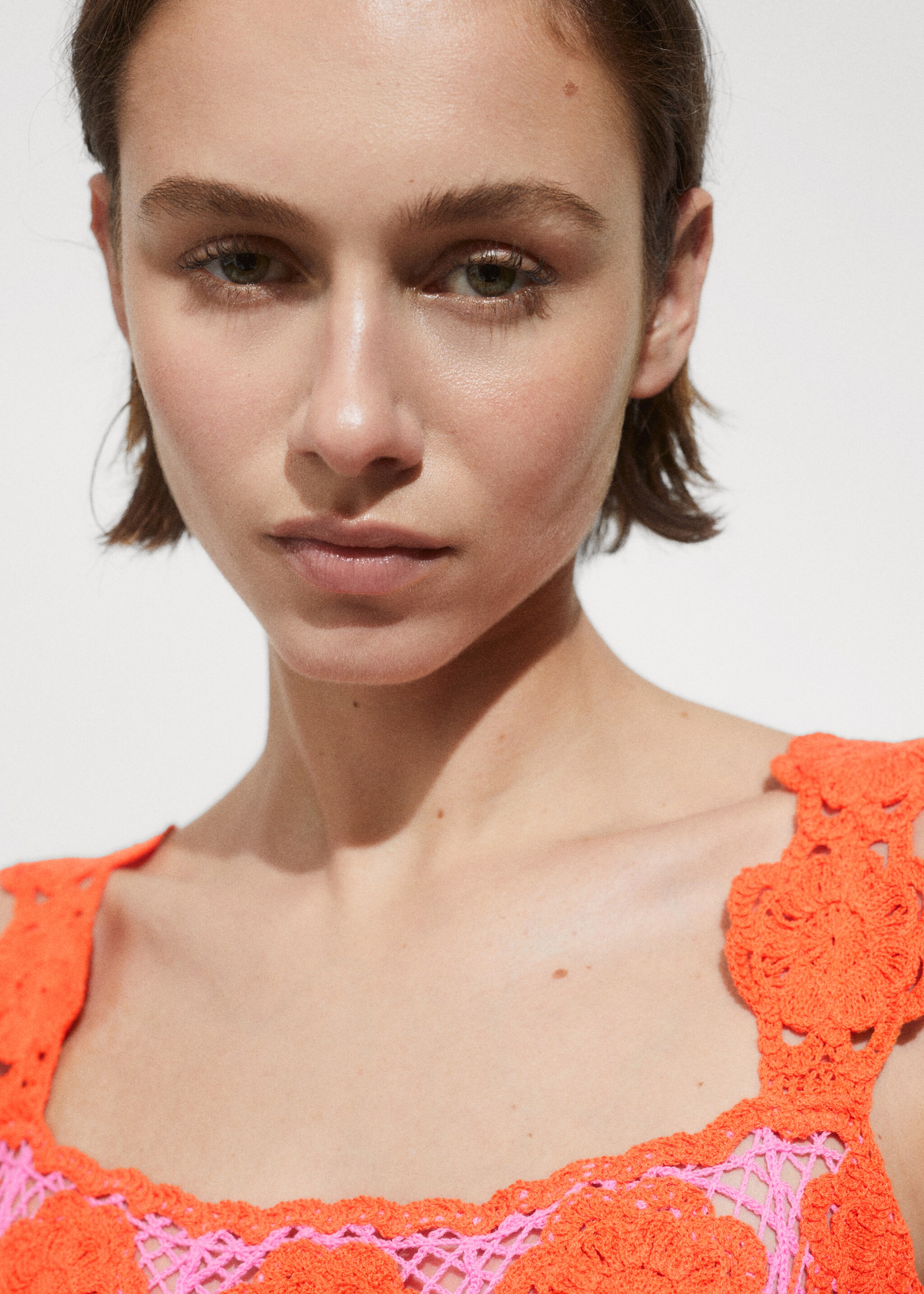 Floral crochet dress - Details of the article 1