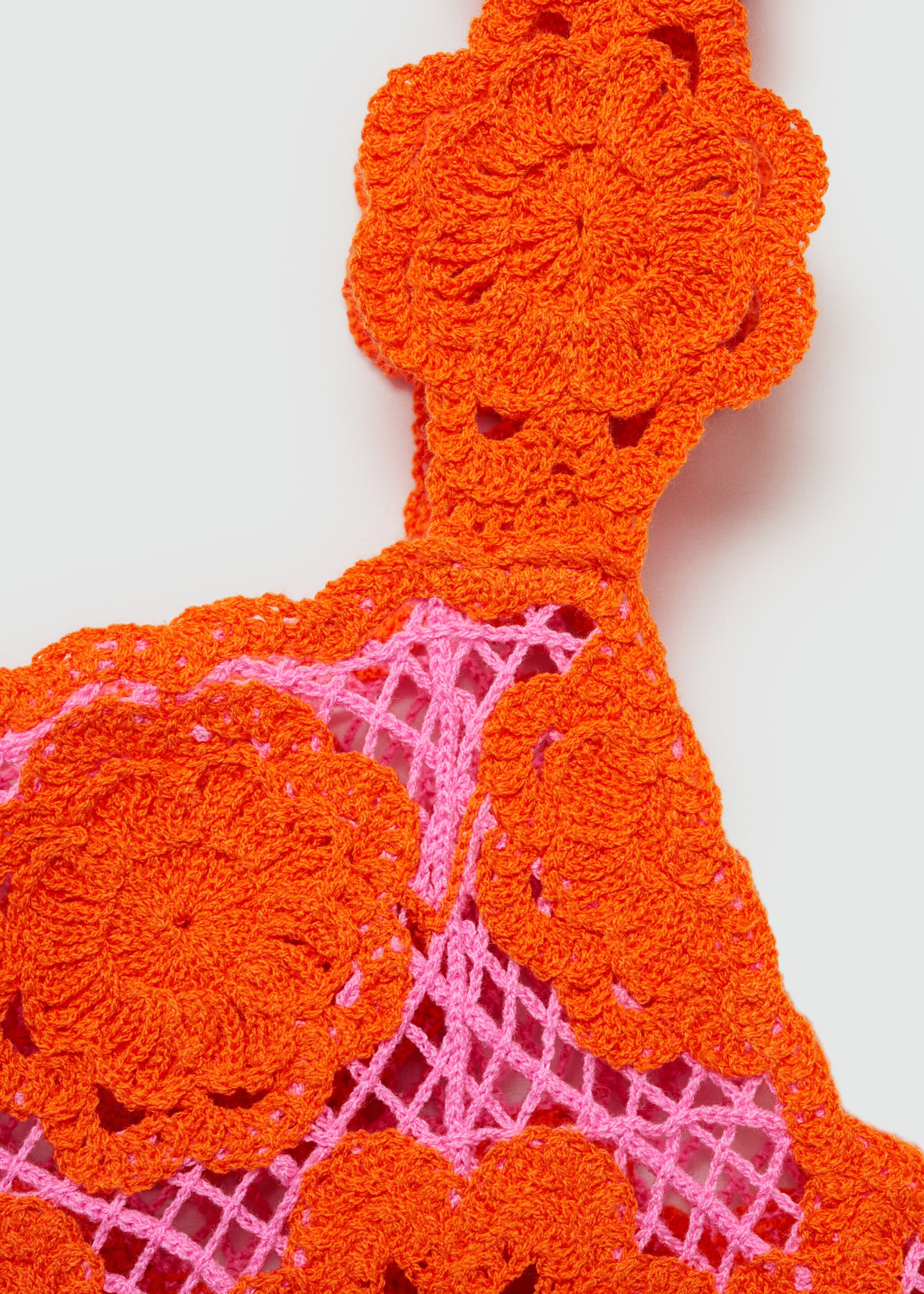 Floral crochet dress - Details of the article 8