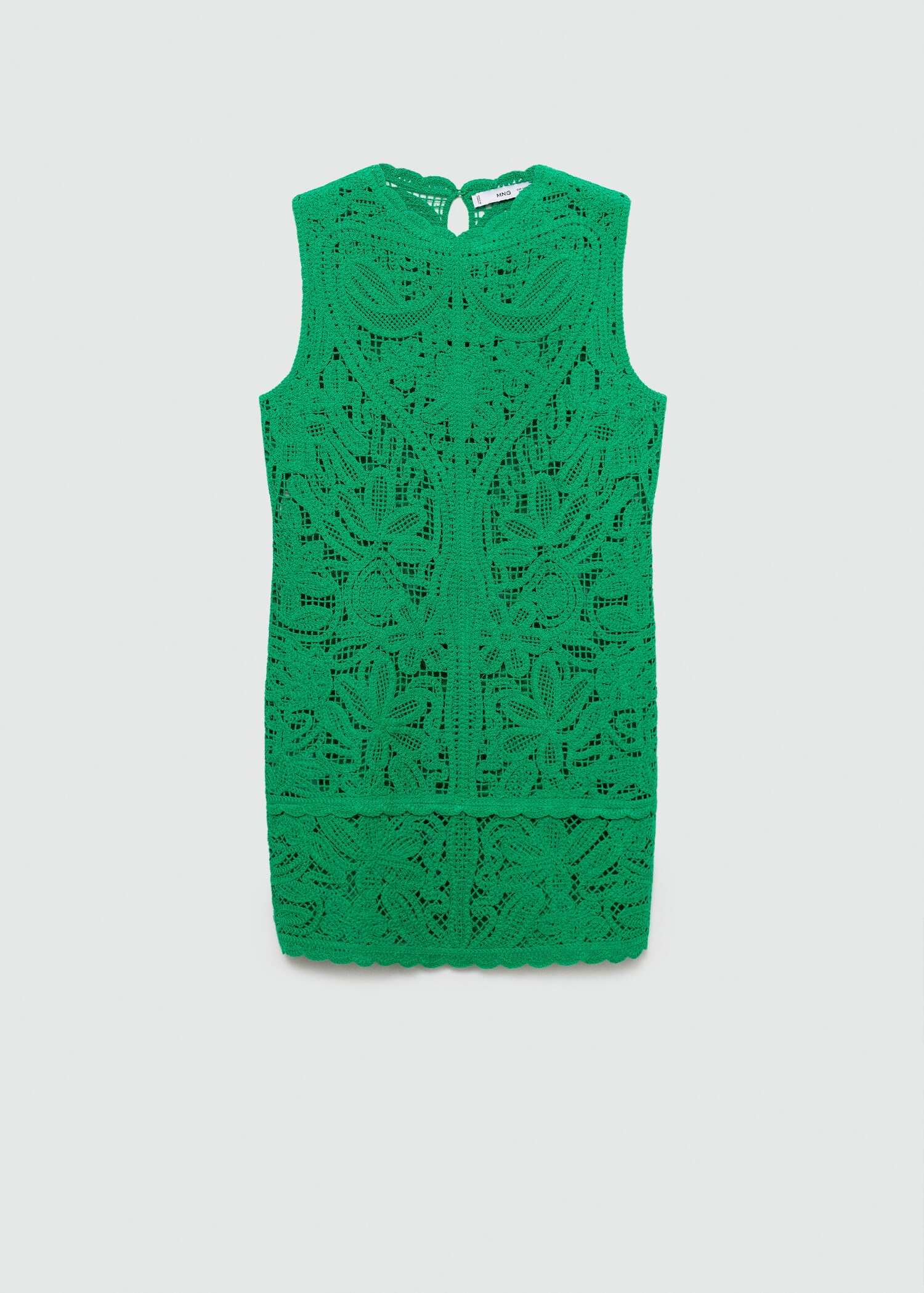 Crochet short dress - Article without model